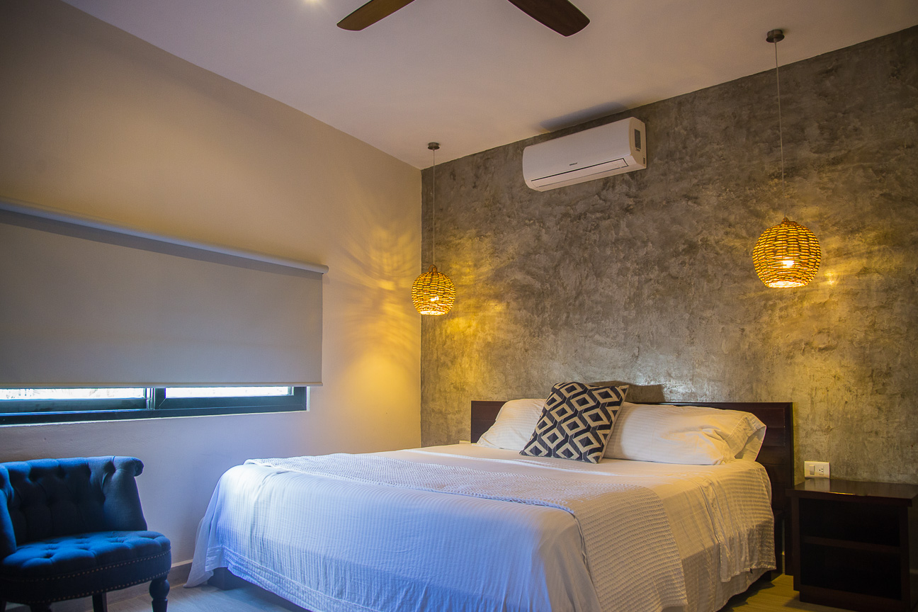 Penthouse green views,private terrace, gym, business center, yoga and gym area, with green areas, hammock garden, in Aldea Zama Tulum, for sale.