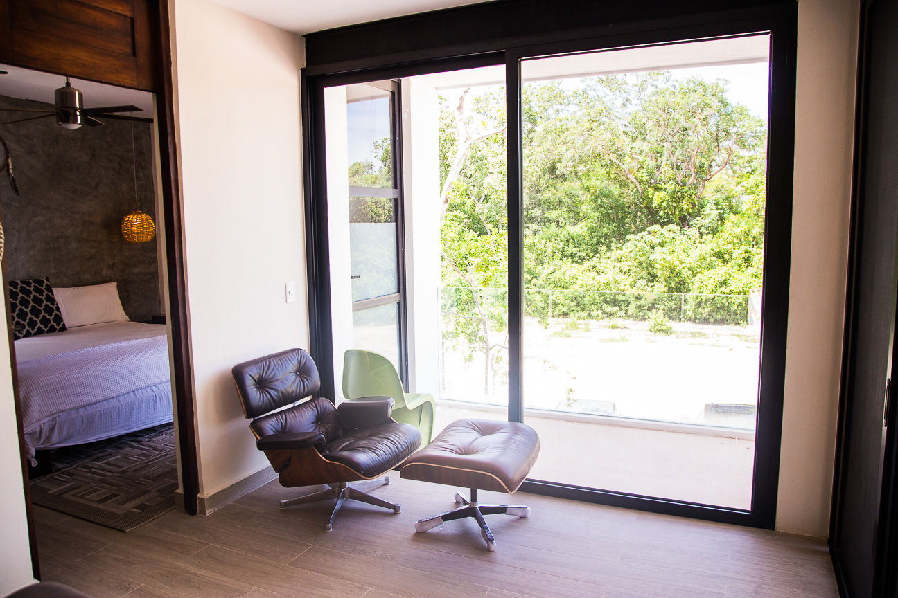 Penthouse green views,private terrace, gym, business center, yoga and gym area, with green areas, hammock garden, in Aldea Zama Tulum, for sale.