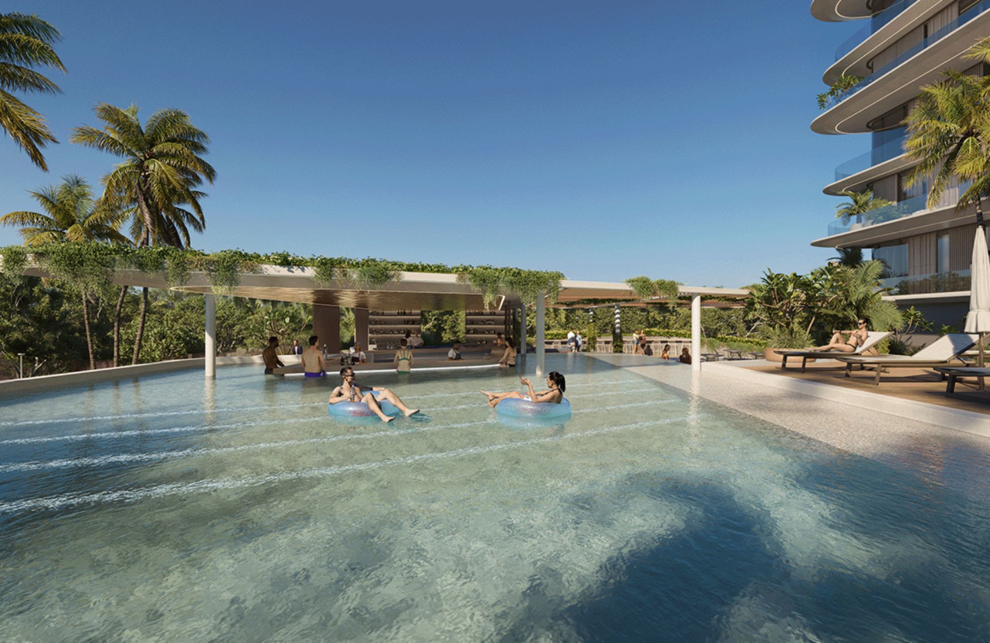 Condominium with private pool, golf simulator, Cinema, for sale, North Zone, Merida.