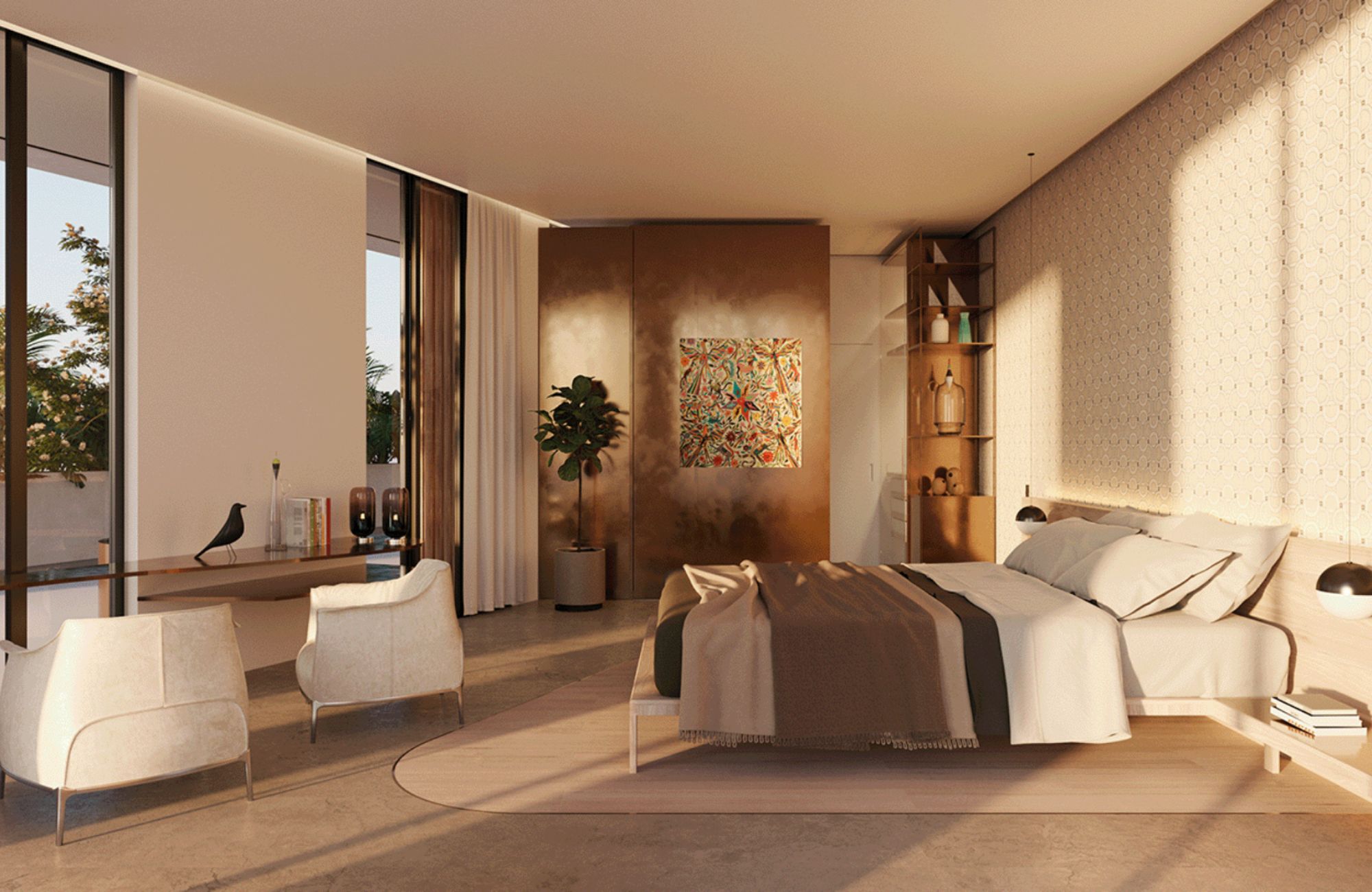 Departamento en venta con vista al campo de golf y lago, en Yucatan Country Club, venta M&eacute;rida.