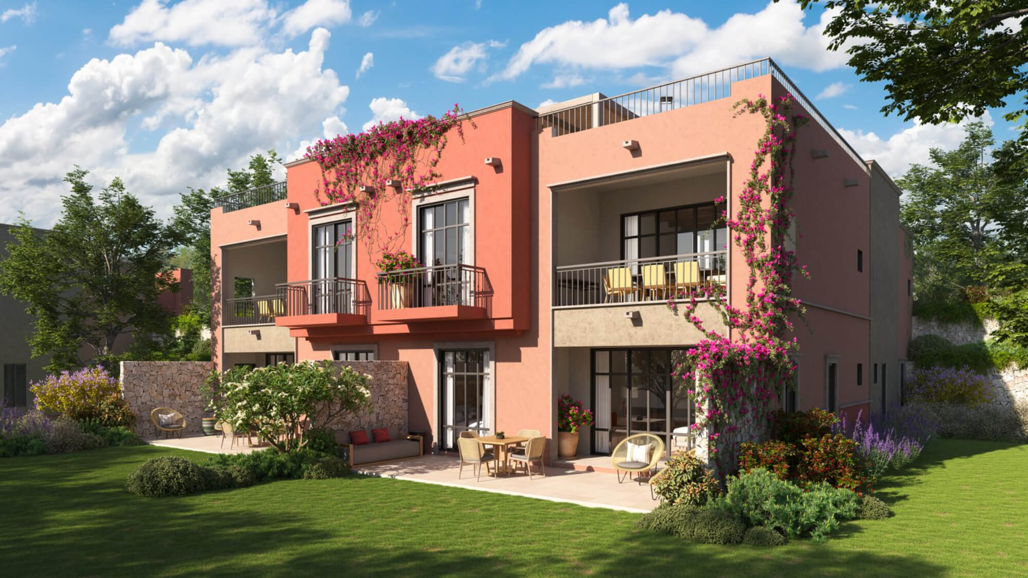 House in luxury residential with hotel amenities for sale San Miguel de Allende