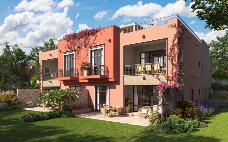 House in luxury residential with hotel amenities for sale San Miguel de Allende