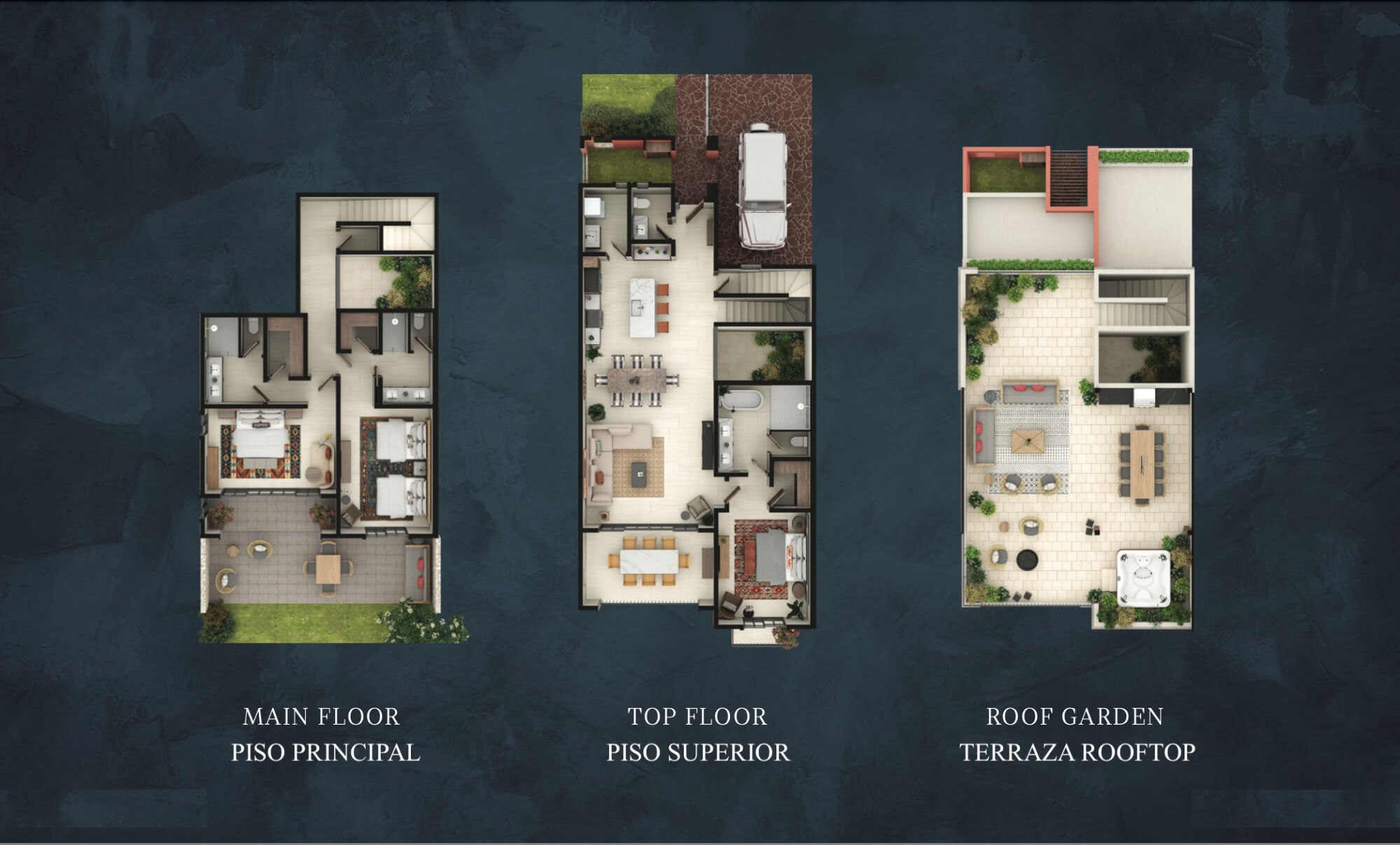 Villa in luxury residential with hotel amenities for sale San Miguel de Allende