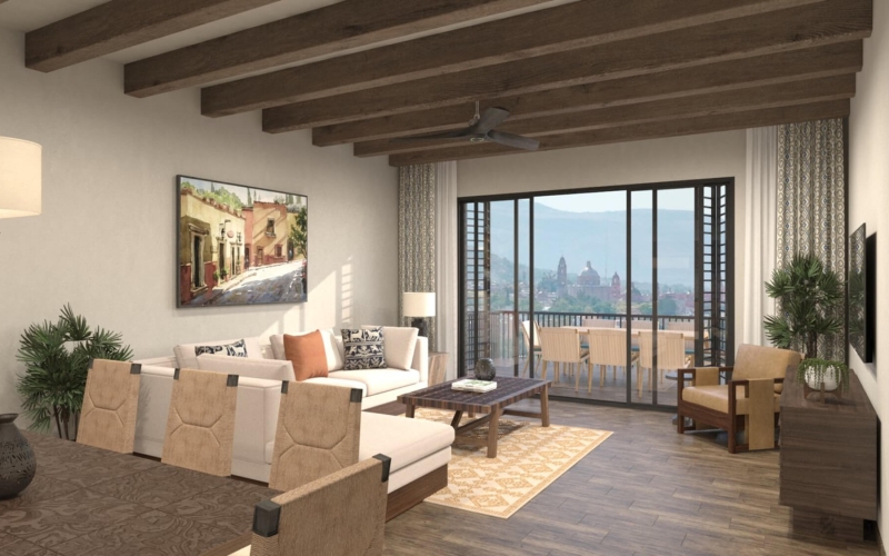 Apartment with hotel amenities for sale San Miguel de Allende