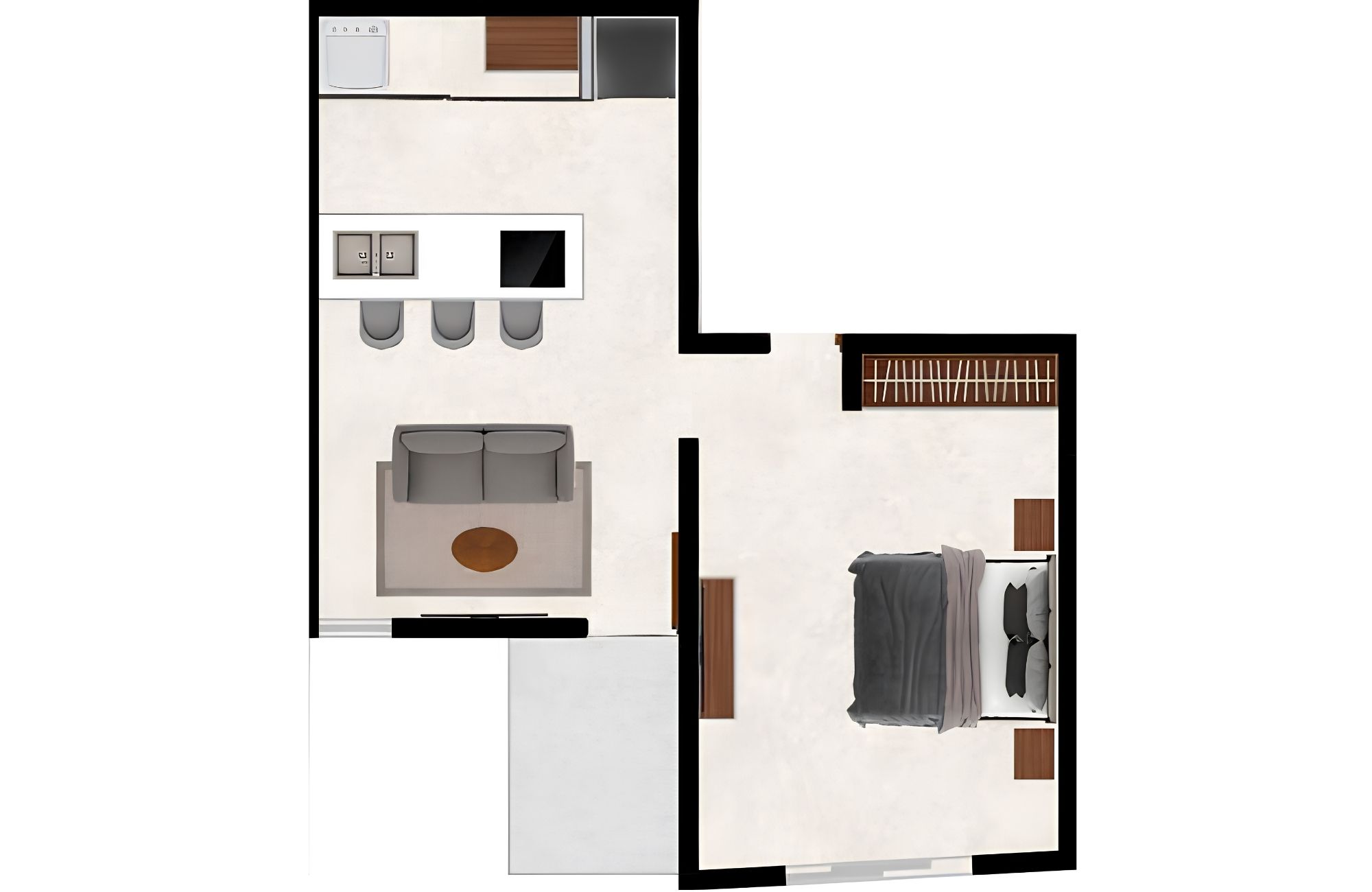 Apartment with private pool for sale, South Hotel Zone, Cozumel