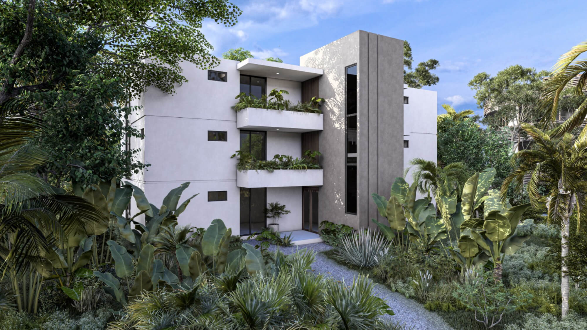 Ocean view condo common rooftop close to the sea boardwalk, for sale, downtown, Cozumel