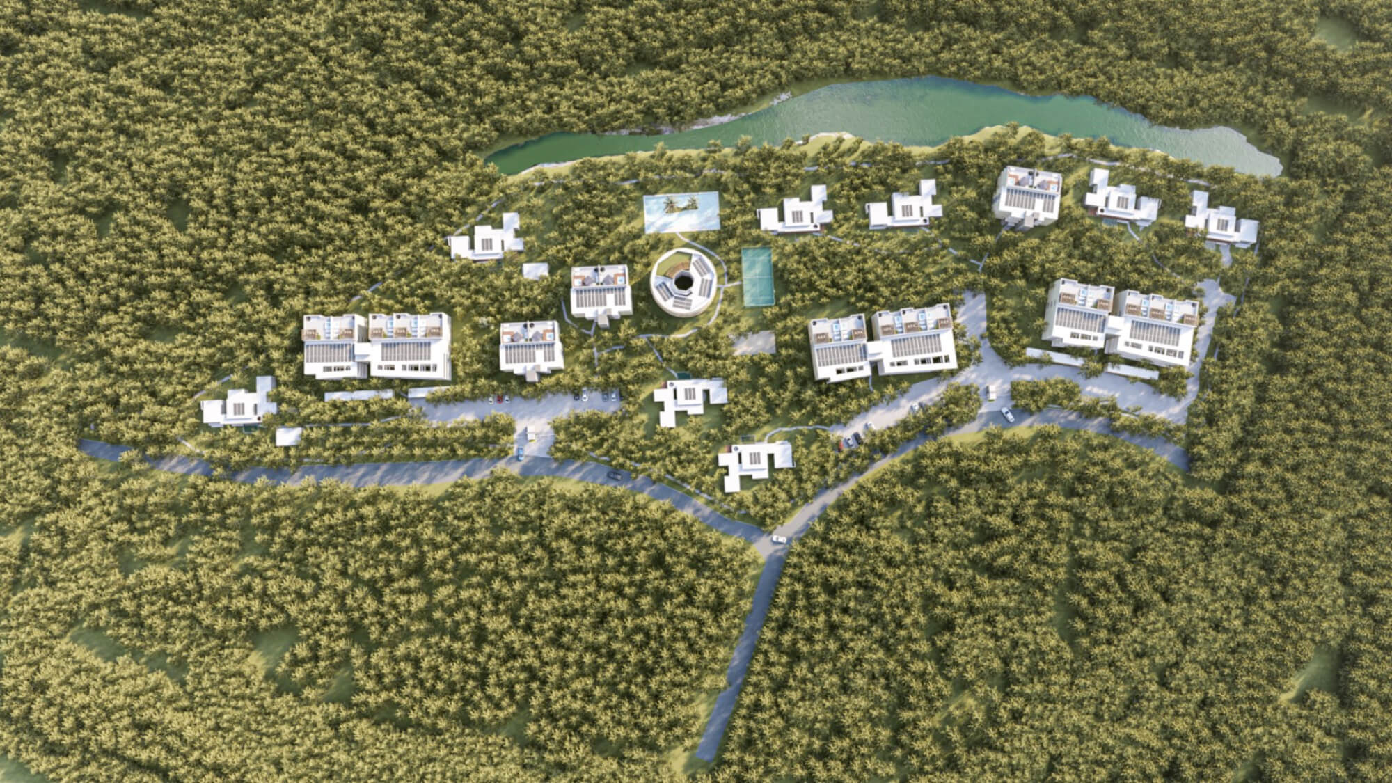 Apartment near the beach, room &amp; pool service, fire pit, playground for children, hammock area, surrounded by green, 1 km from the beach pre