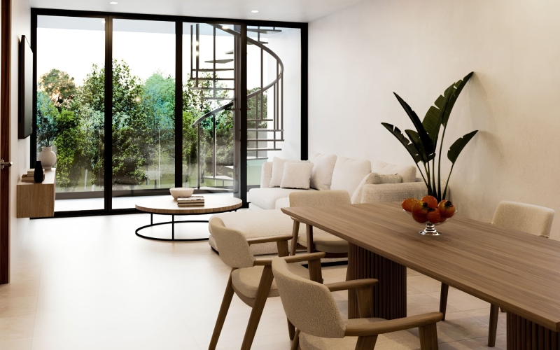 Departamento en venta con acceso a club de playa privado, alberca, gimnasio&nbsp;