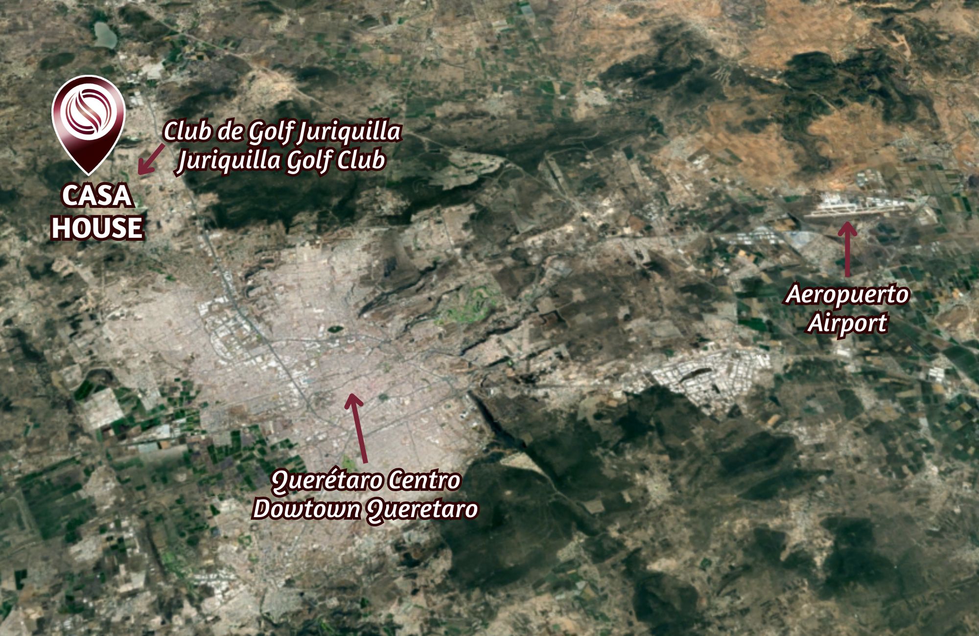 House with Studio, roof garden,Terrace in Master Bedroom, TV Area, for sale, Zibat&aacute;, Queretaro.