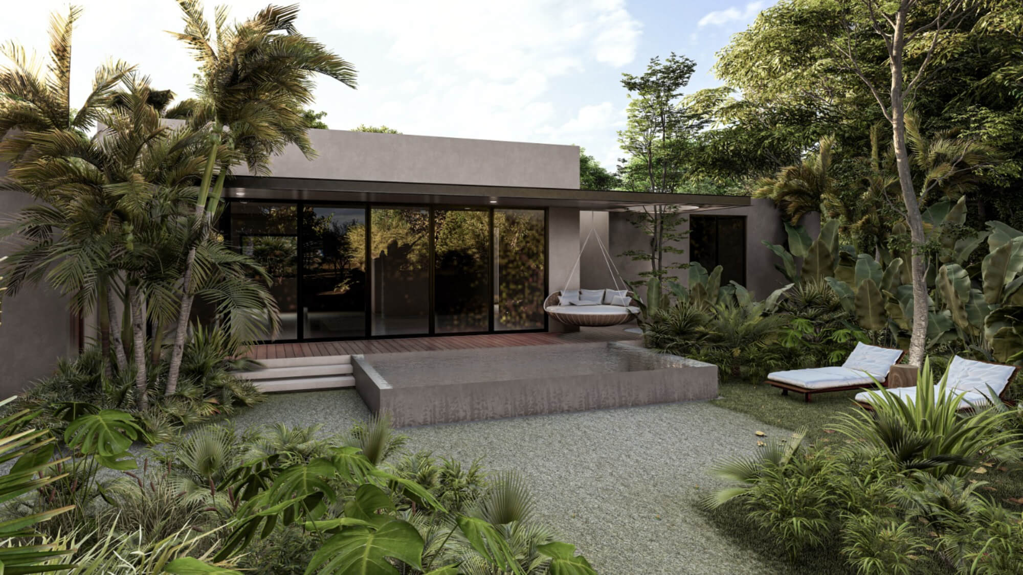 Apartment near the boardwalk, terrace with ocean view pool for sale Cozumel