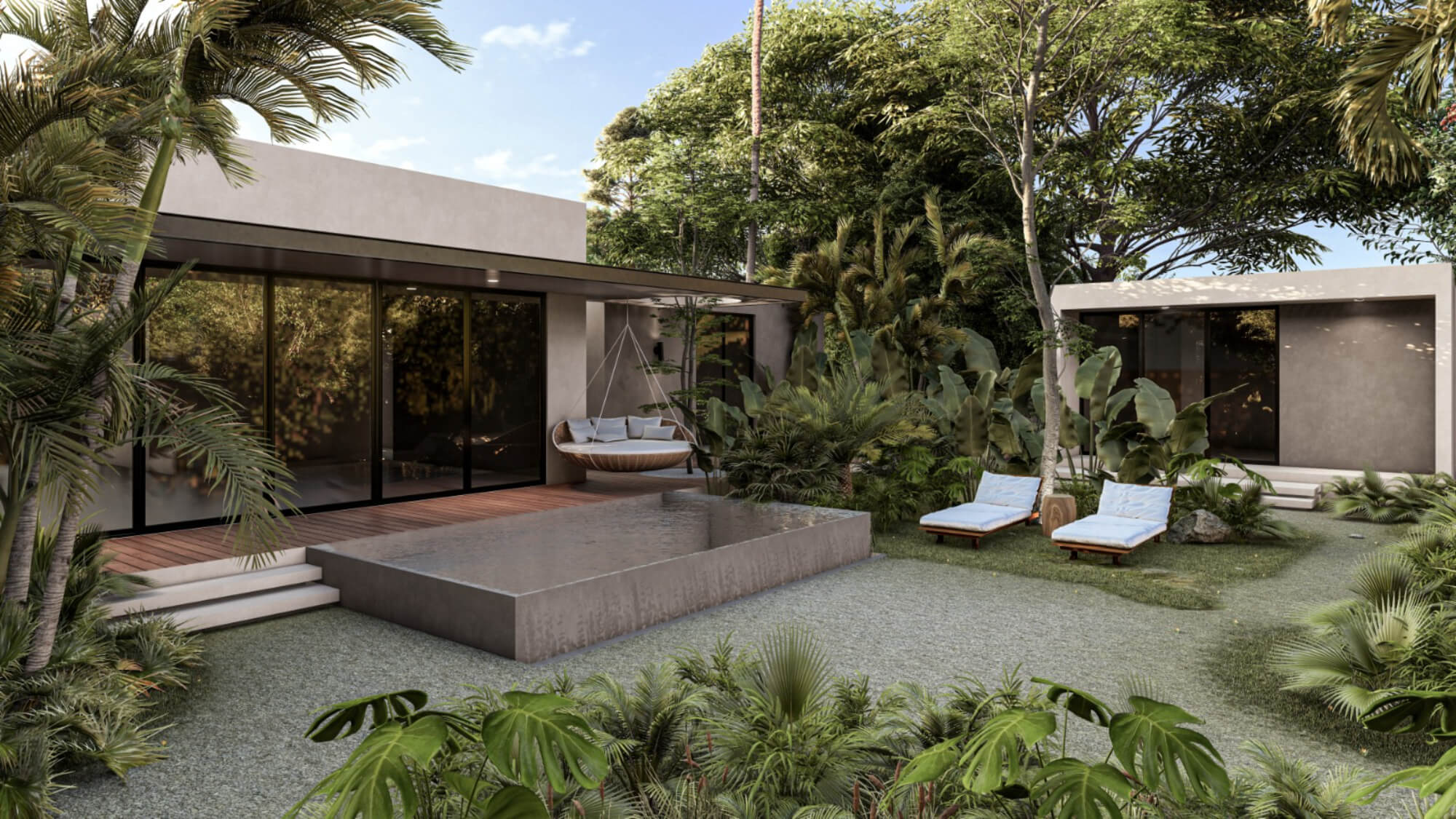 Apartment near the boardwalk, terrace with ocean view pool for sale Cozumel