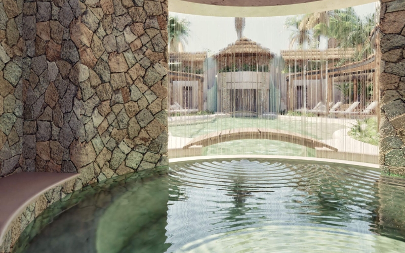 Departamento con vista al mar,  balcon, terraza, Alberca, Jacuzzi y Area de asador en roof top,  Chicxulub Puerto, Merida.