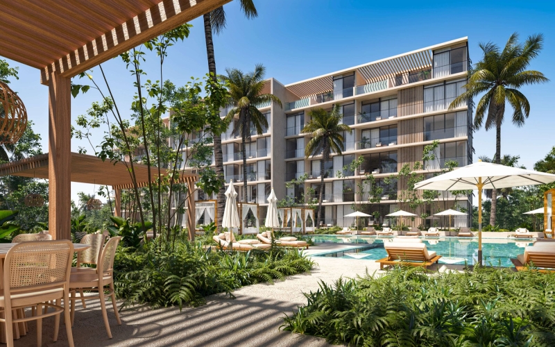 Penthouse con alberca, Casa Club, pre-venta, Centro Maya, Playa del Carmen.