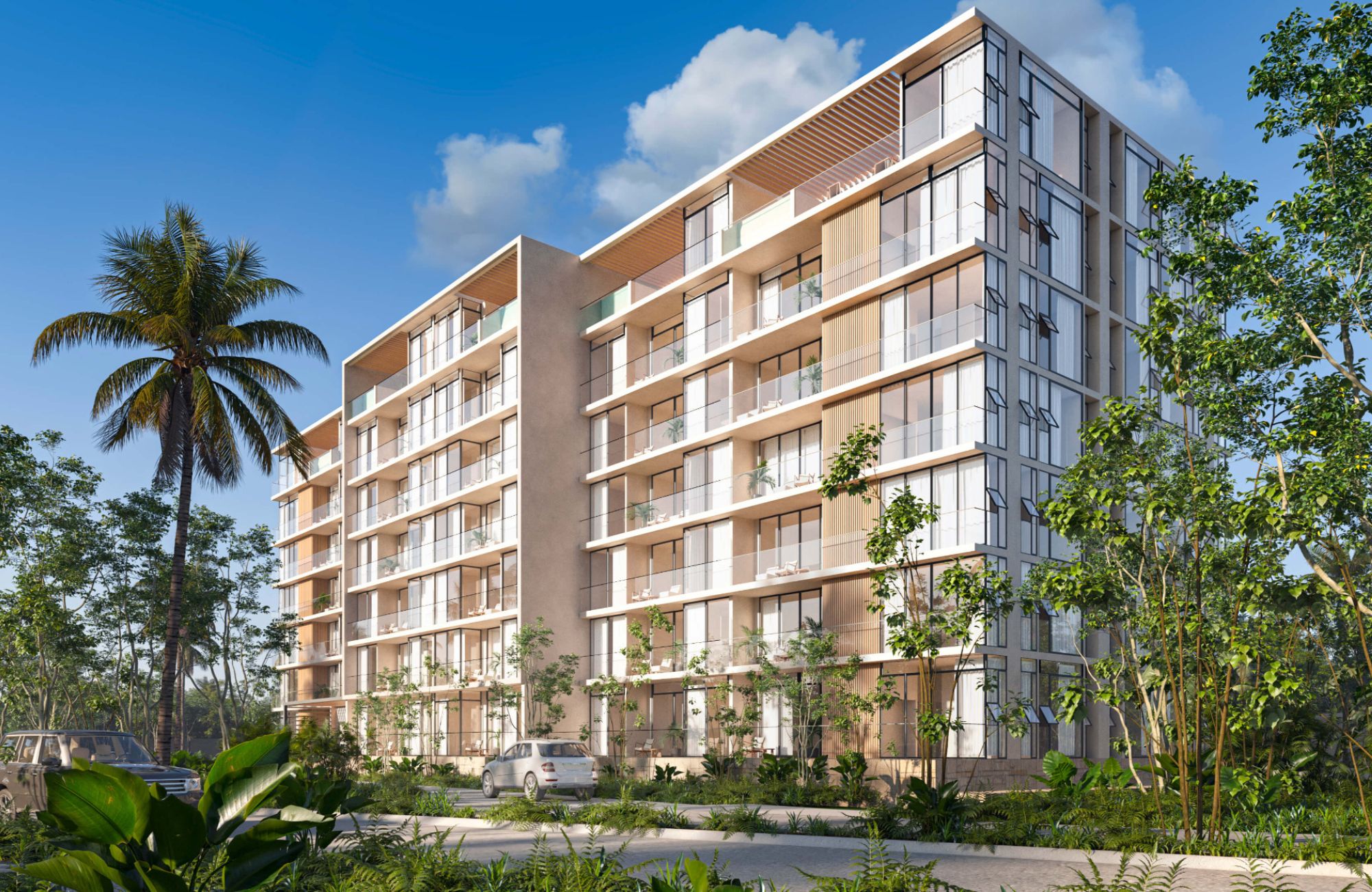 Penthouse con Casa Club, alberca, pre-venta, Centro Maya, Playa del Carmen.