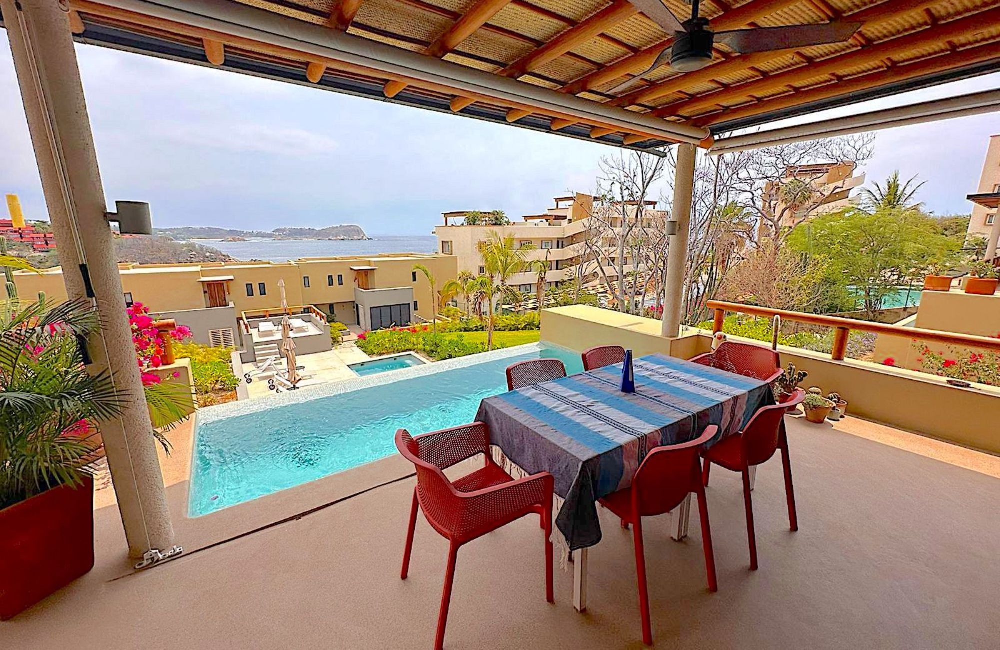 Oceanview Condo with Private Pool for Sale, Arrocito, Huatulco