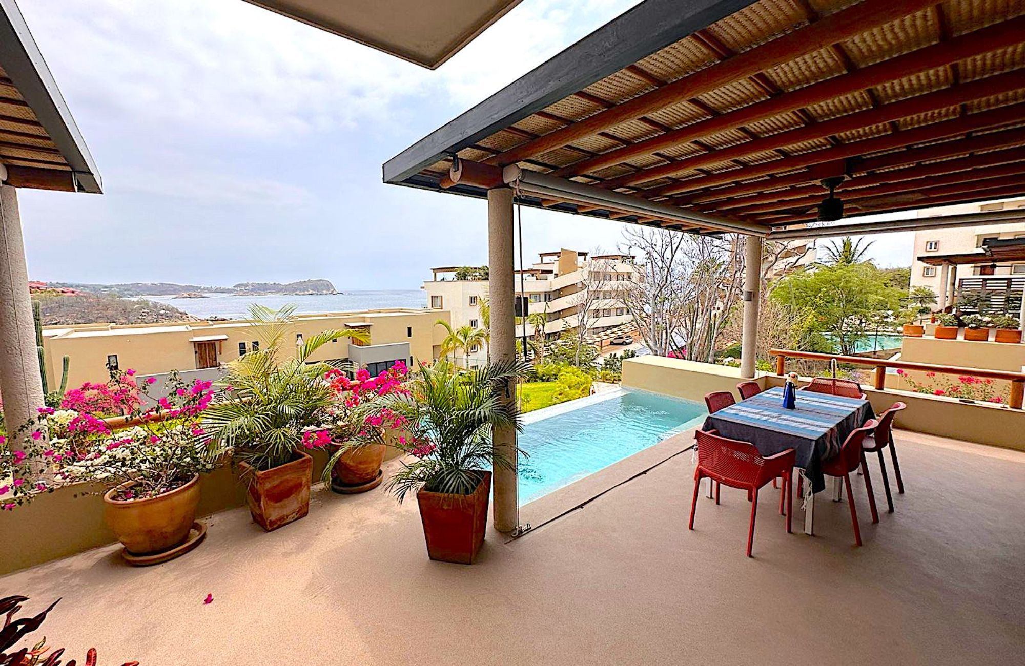 Oceanview Condo with Private Pool for Sale, Arrocito, Huatulco