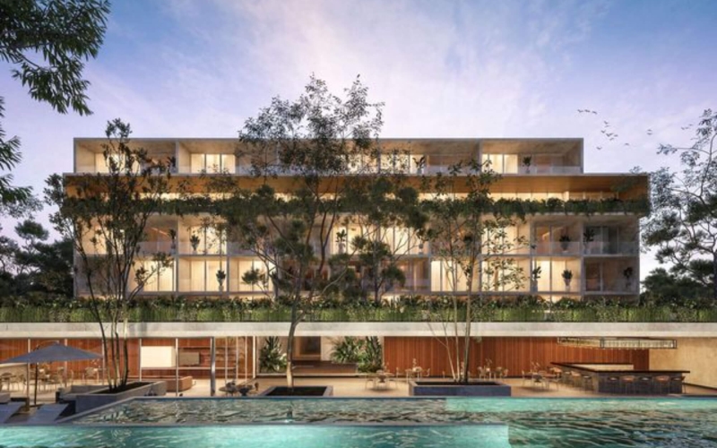 Condominium with terrace, Gym, Pool, Lounge Bar and Spa, North Zone, M&eacute;rida.