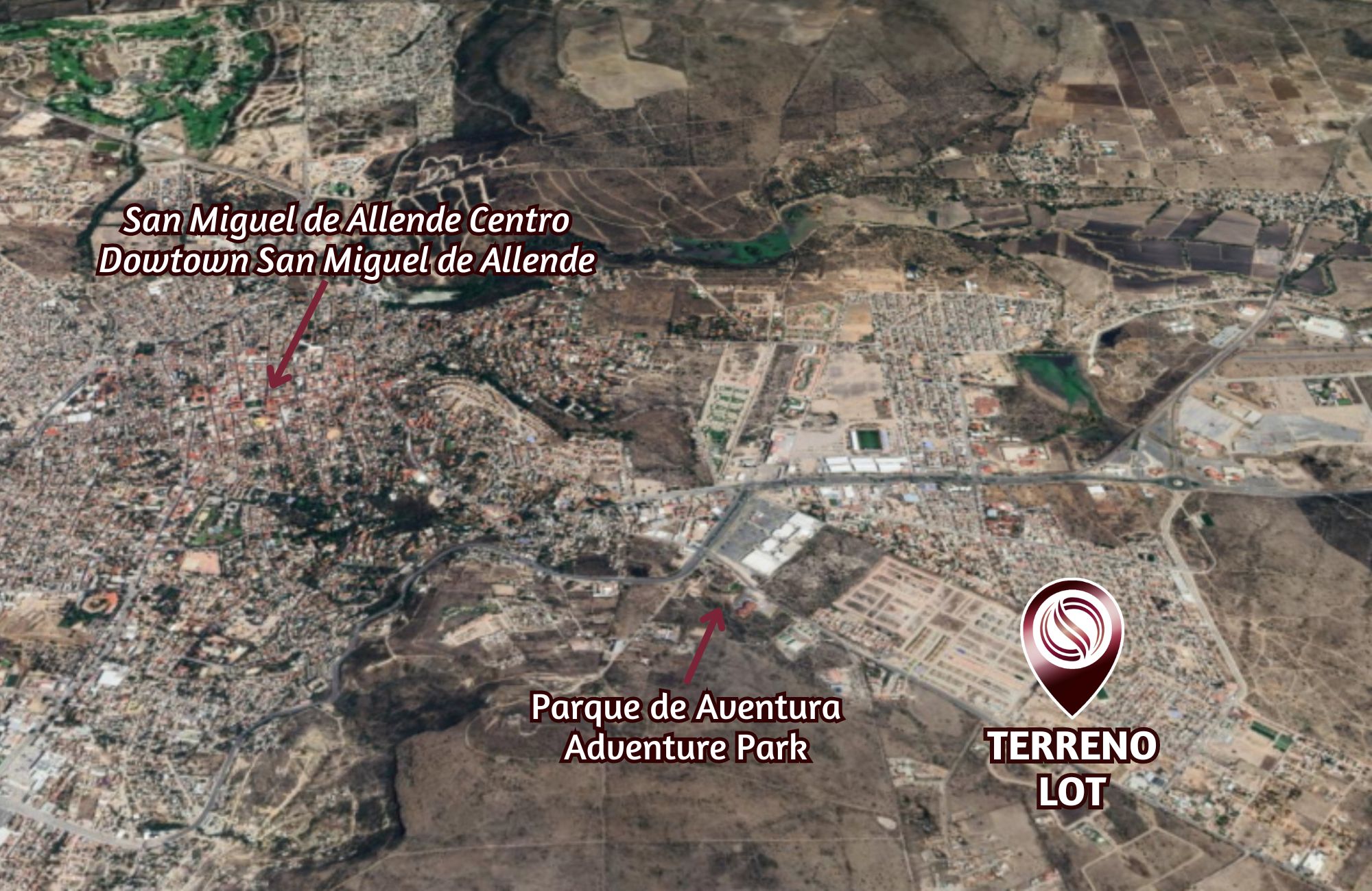 503 m2 lot in luxury community with amenities, for sale San Miguel de Allende.