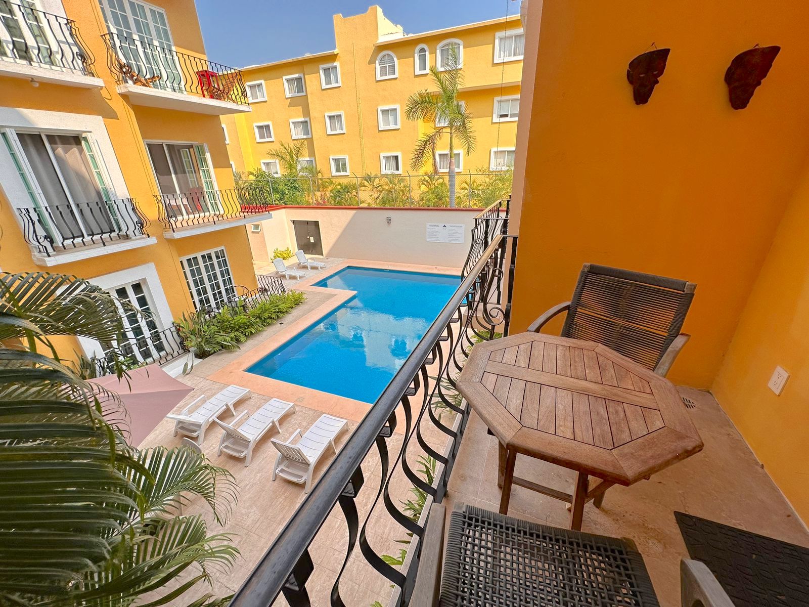 Apartment with private pool, ground floor, 5 minutes from the beach, 1 year membership to a private beach club with gym, pre construction.