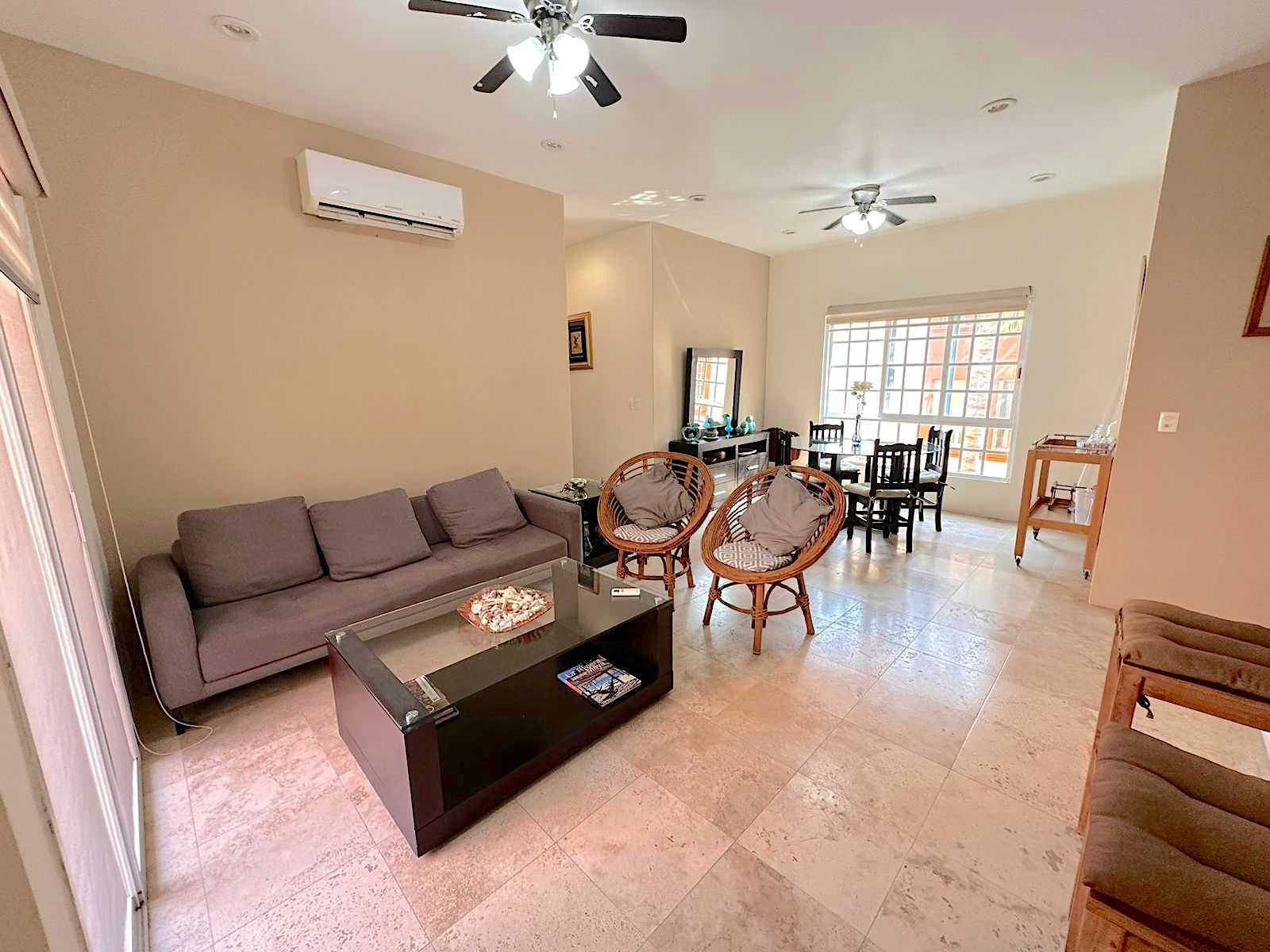 Apartment with private pool, ground floor, 5 minutes from the beach, 1 year membership to a private beach club with gym, pre construction.