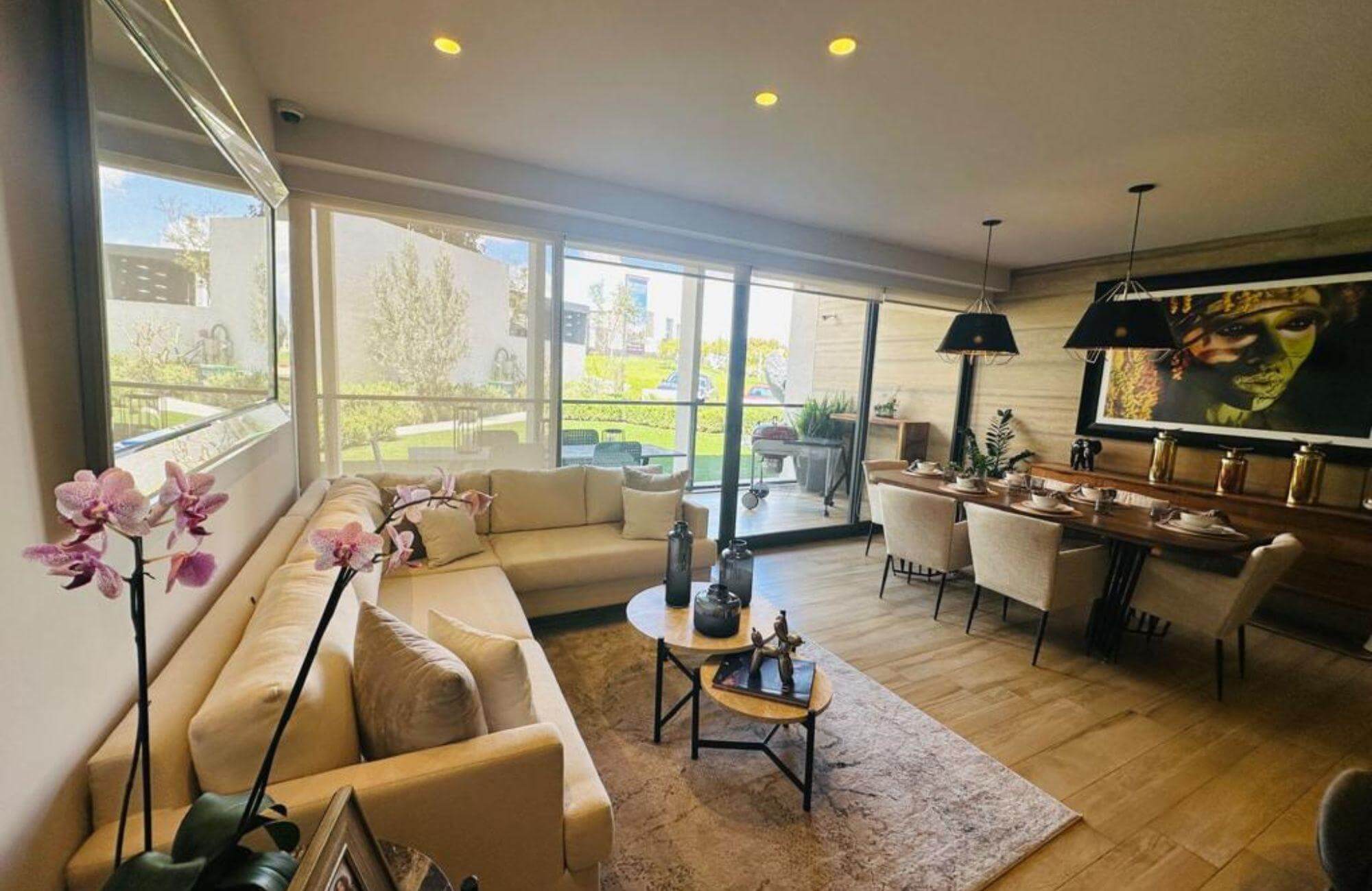 Condominium with indoor pool, grills, paddle tennis court, gym, for sale,  San Jeronimo, Queretaro.