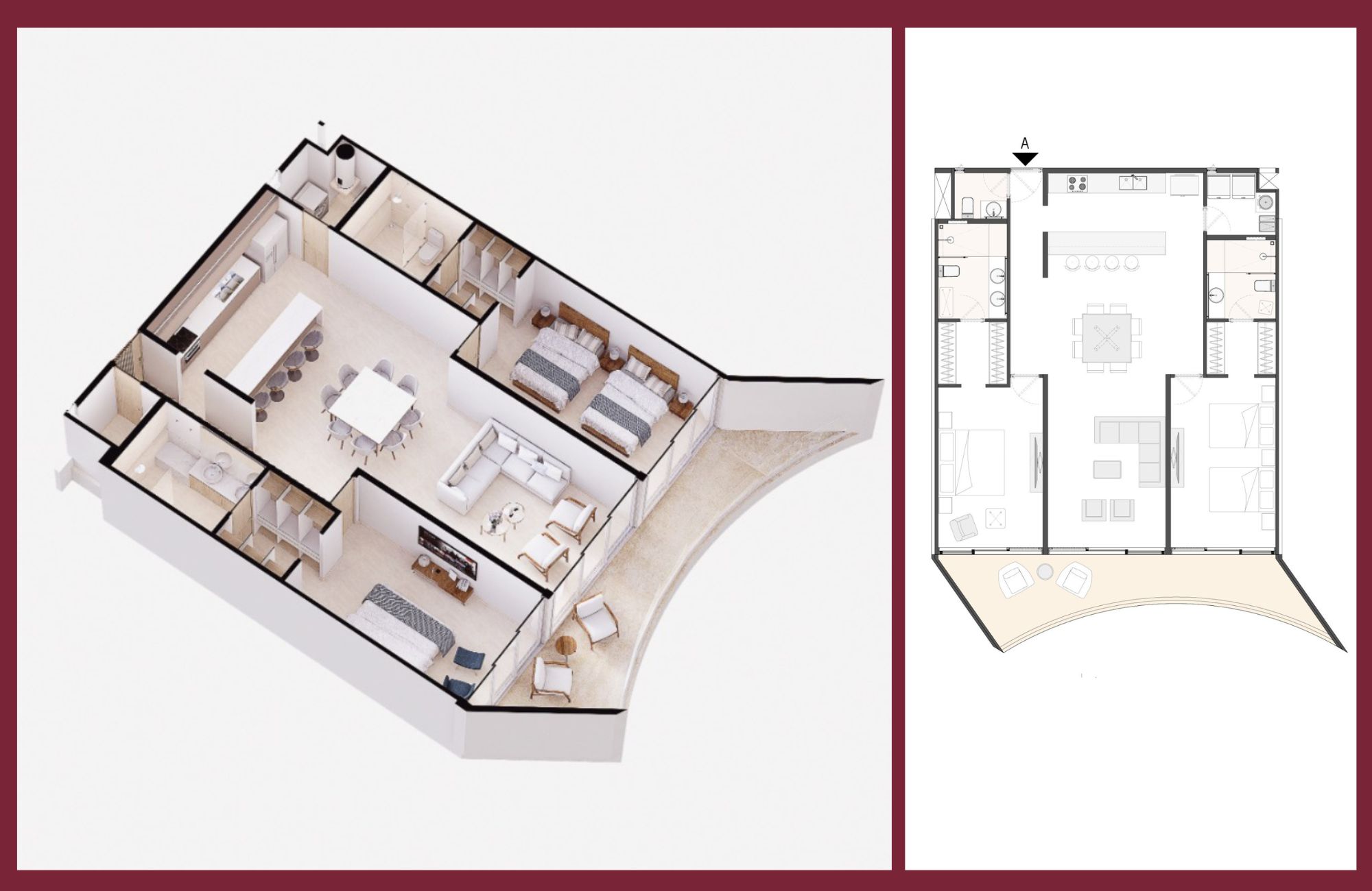 Condo with Infinity Pool for Sale, North Hotel Zone, Cozumel