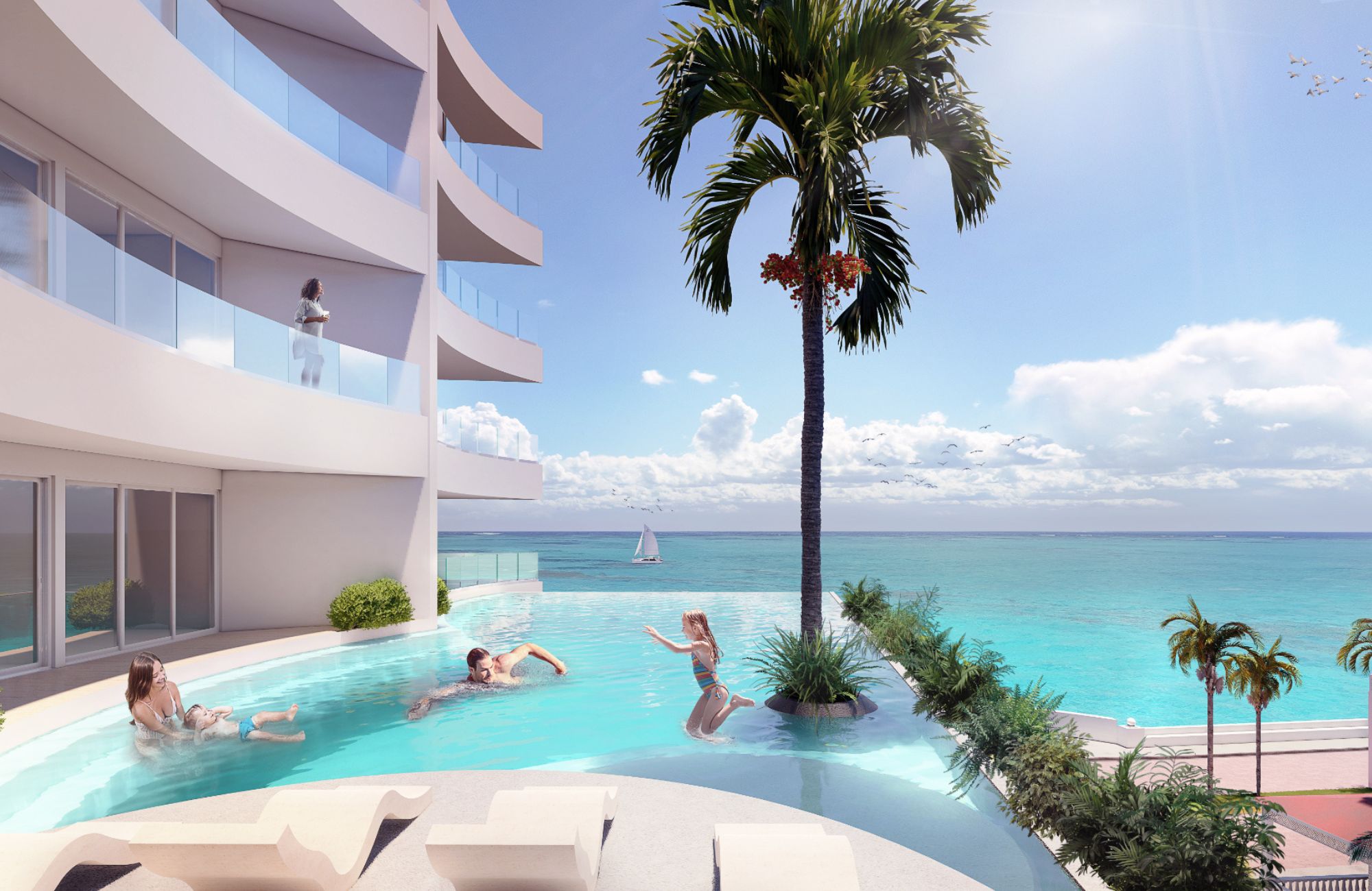 Condo with Infinity Pool for Sale, North Hotel Zone, Cozumel