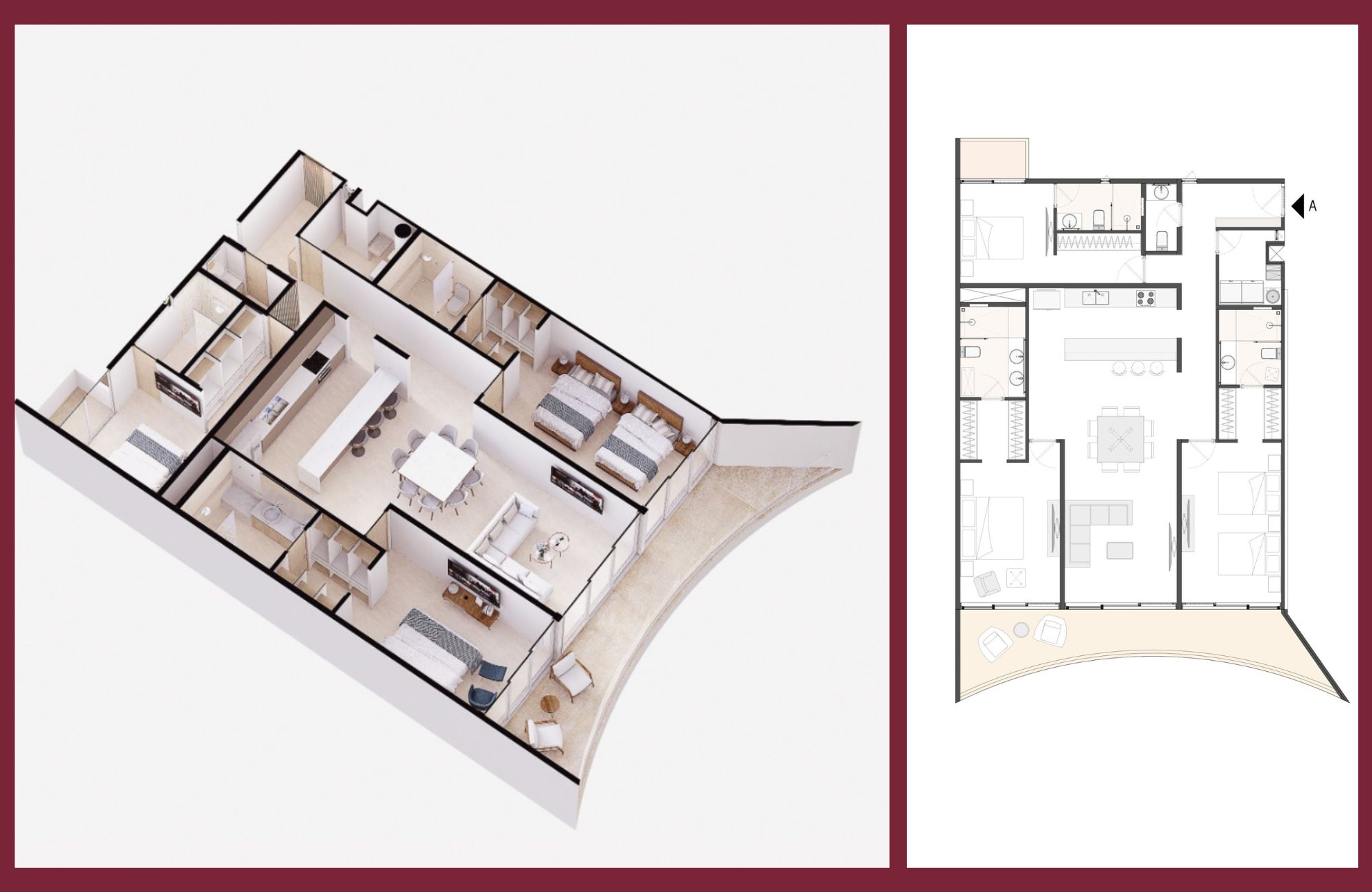 Condo with Infinity Pool for Sale, North Hotel Zone, Cozumel