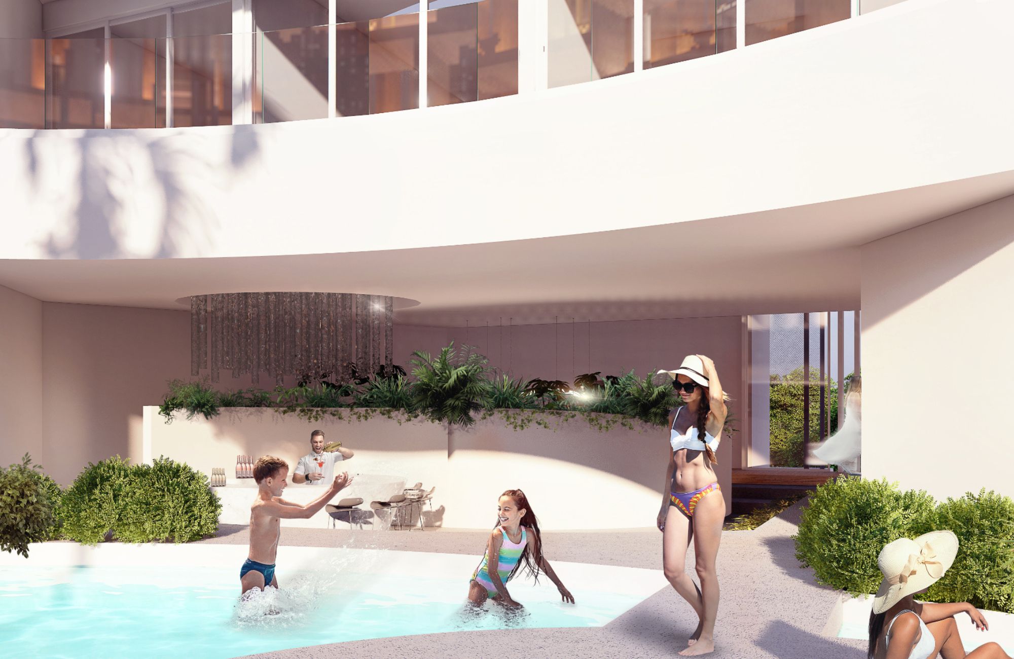 Departamento con vista al mar en venta, The Landmark, Zona Hotelera Sur, Cozumel