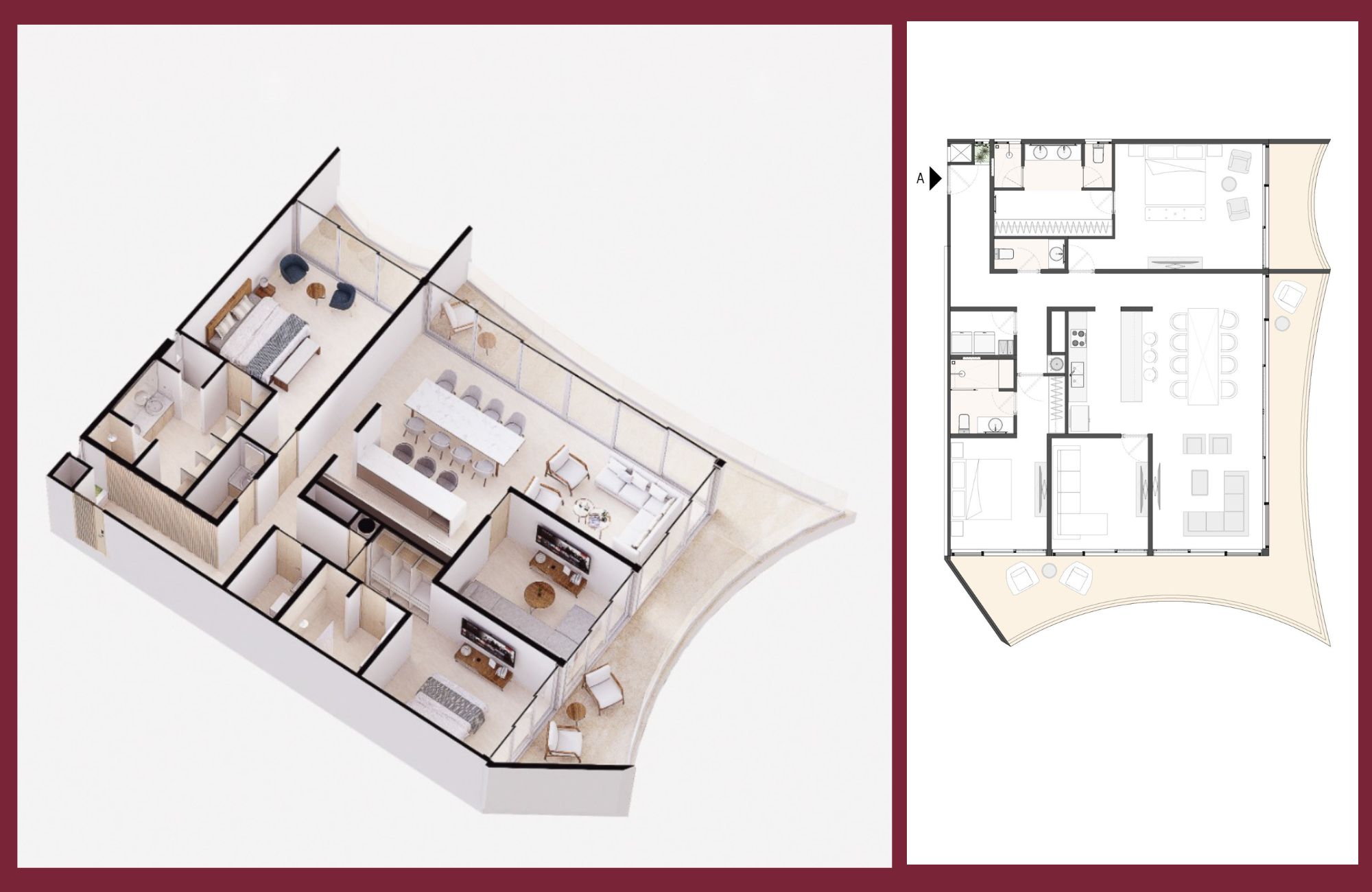 Departamento con vista al mar en venta, The Landmark, Zona Hotelera Sur, Cozumel