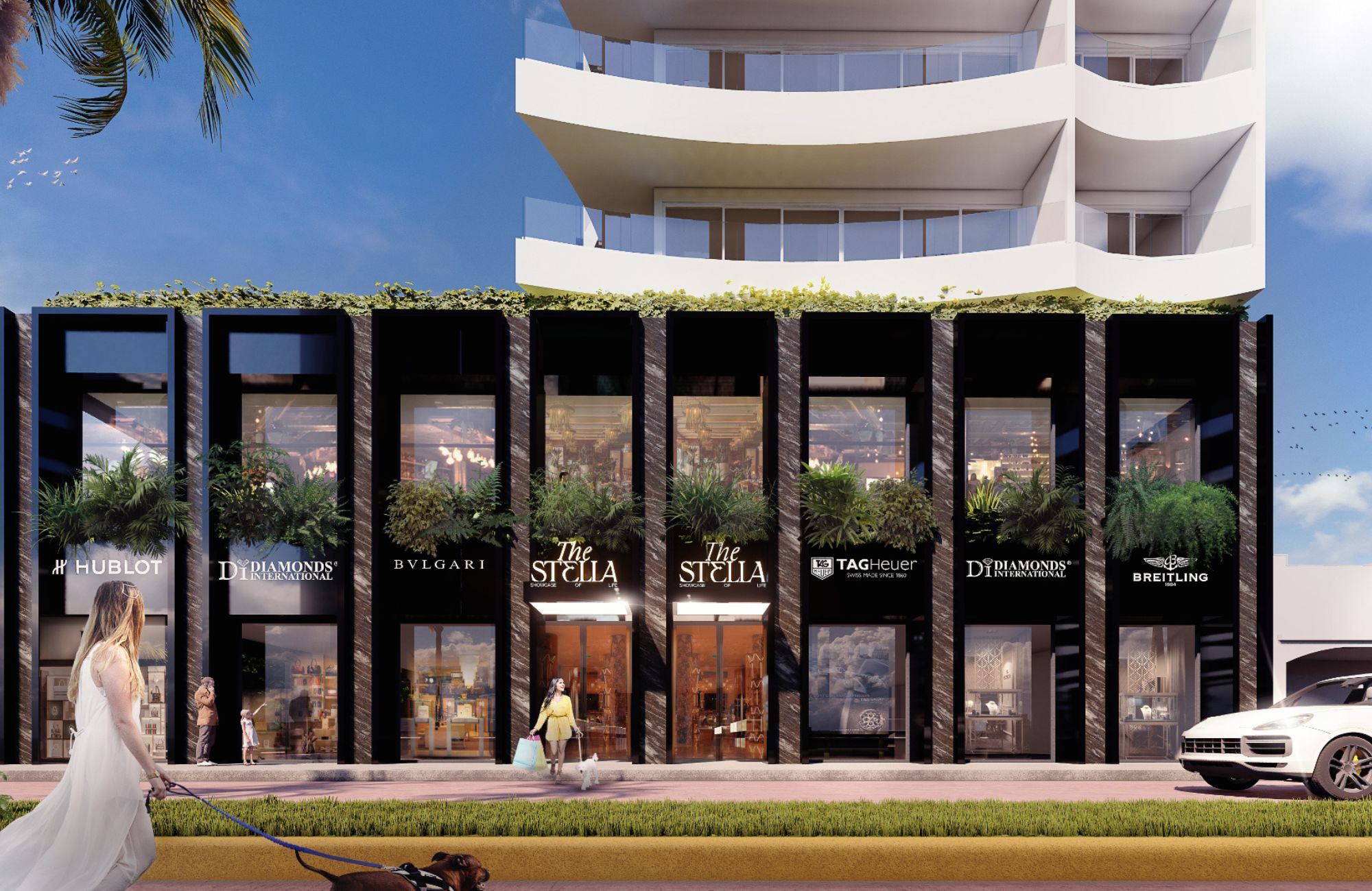 Ocean View Penthouse, Rooftop, Cinema, Pre-construction, Sea Boardwalk, Cozumel