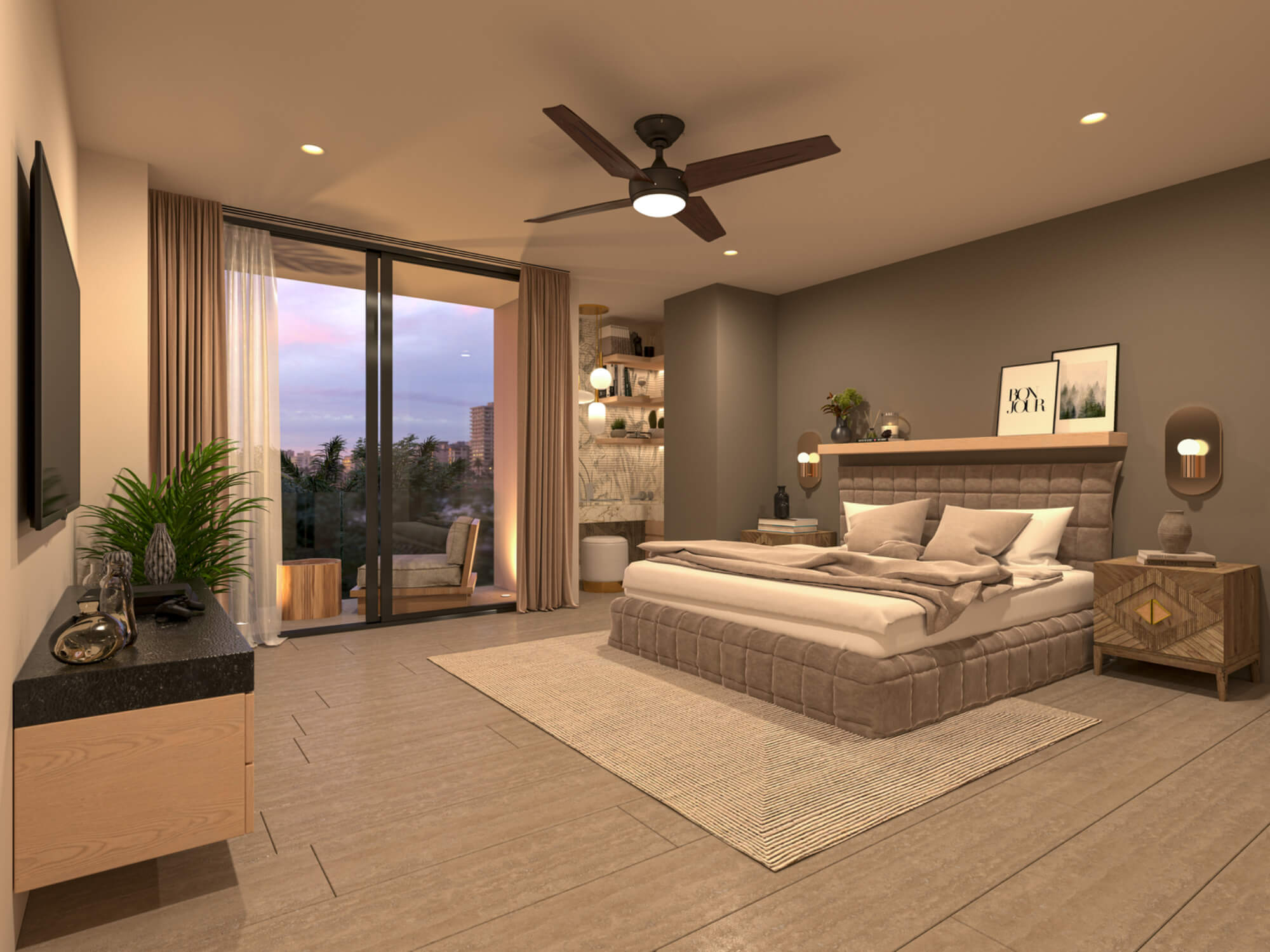 Apartment with private garden and terrace for sale in Merida Centro.