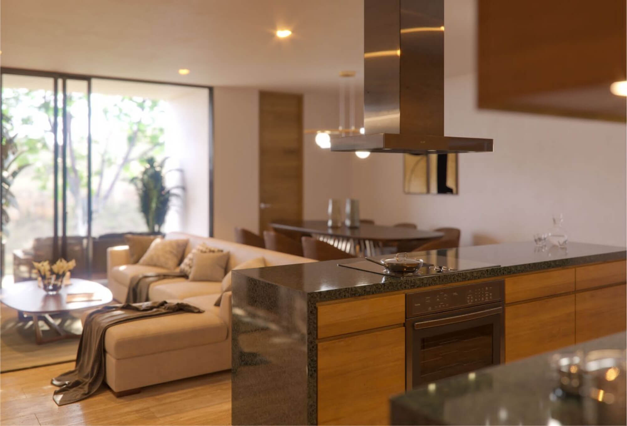 Apartment with private garden and terrace for sale in Merida Centro.