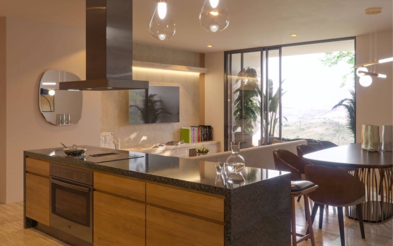 Condominium with amenities for the whole family, 25 amenities, for sale Merida, North Zone.