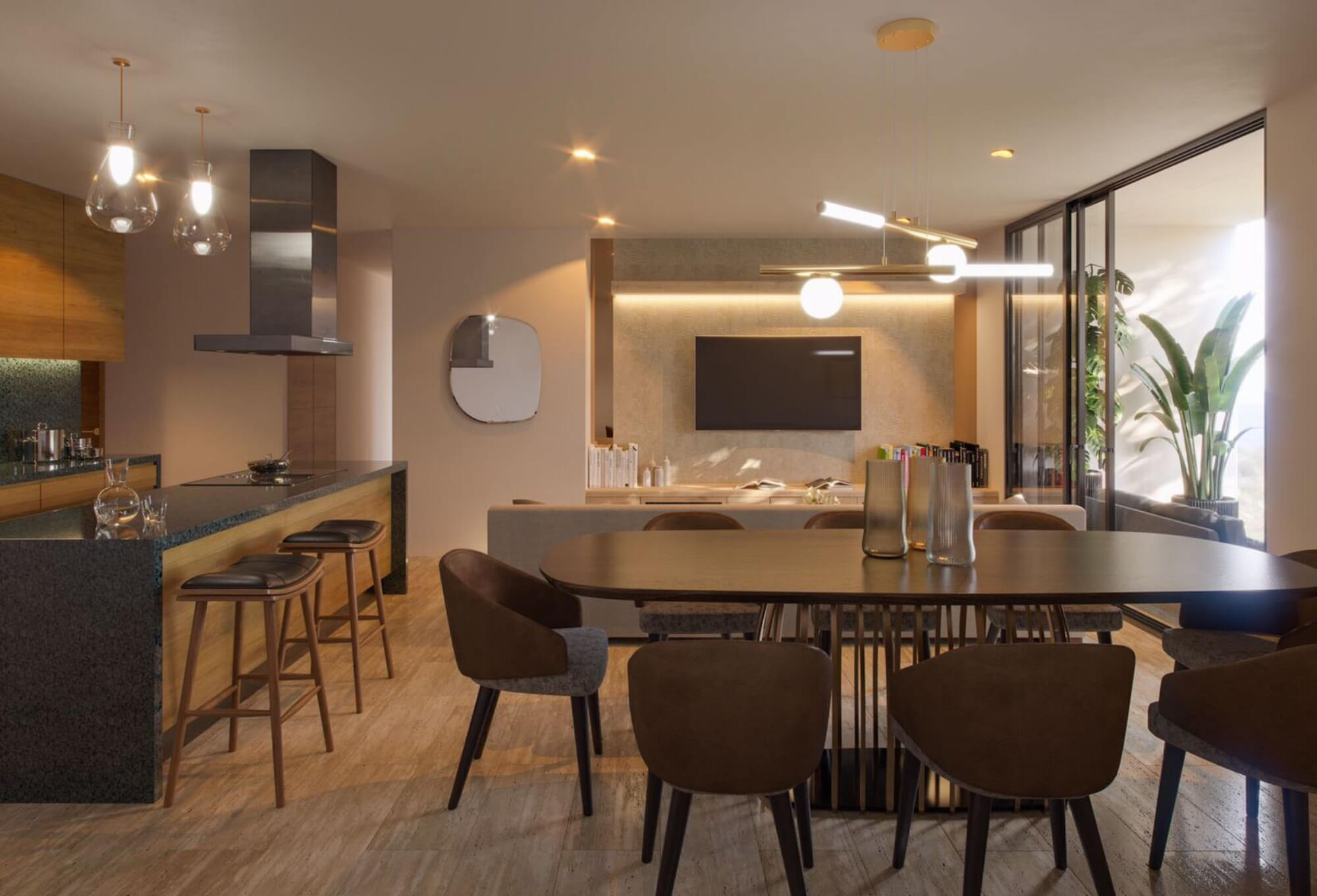 Penthouse with 25 amenities, dog park, pool for sale North Zone Merida