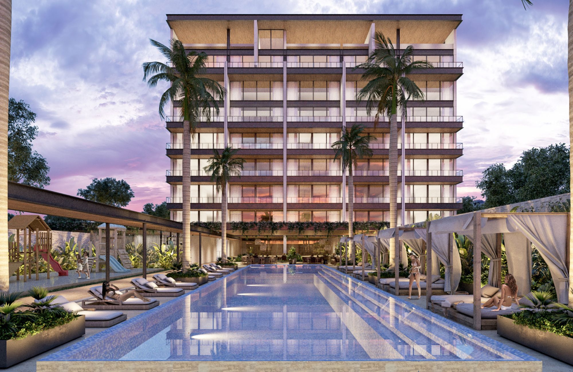 Golf &amp; lake view Apartment for sale in Yucatan Country Club, M&eacute;rida.