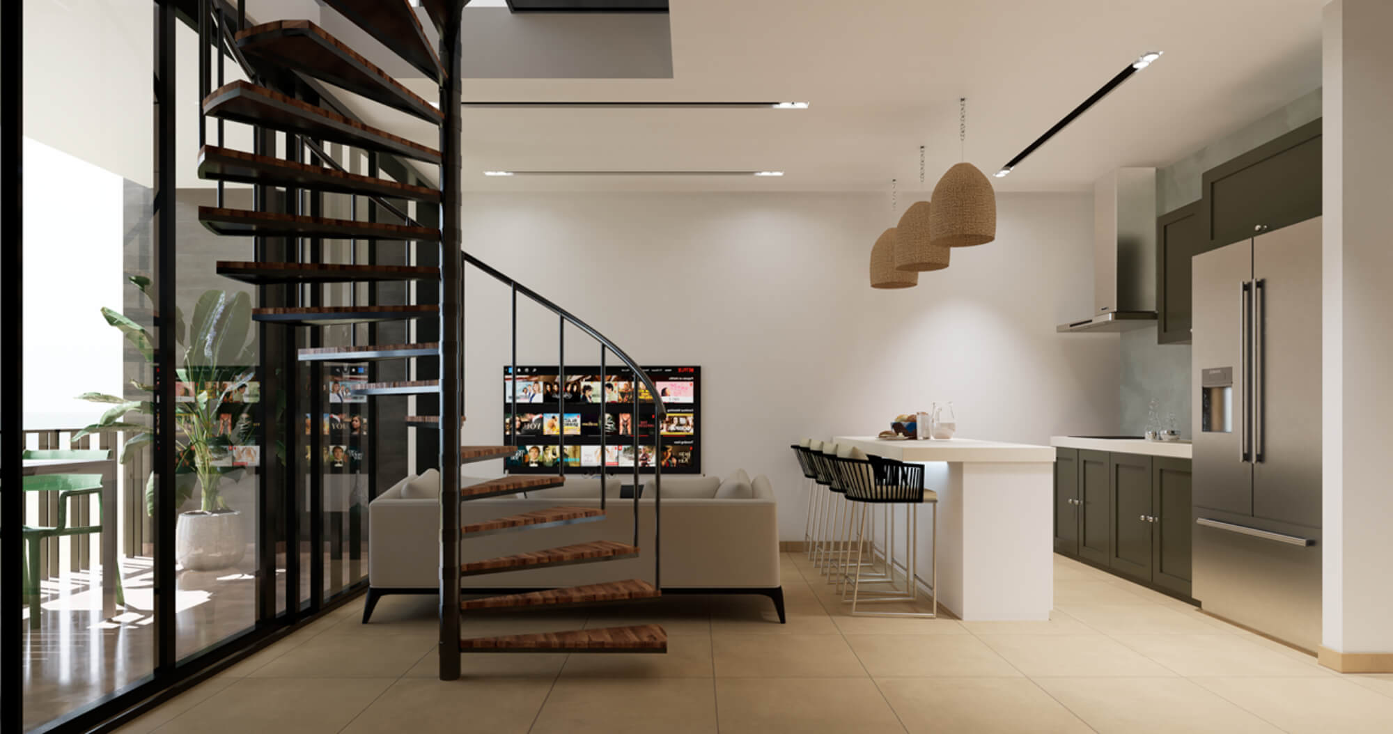 Ground-floor apartment with rooftop pool for sale, La Crucecita, Huatulco