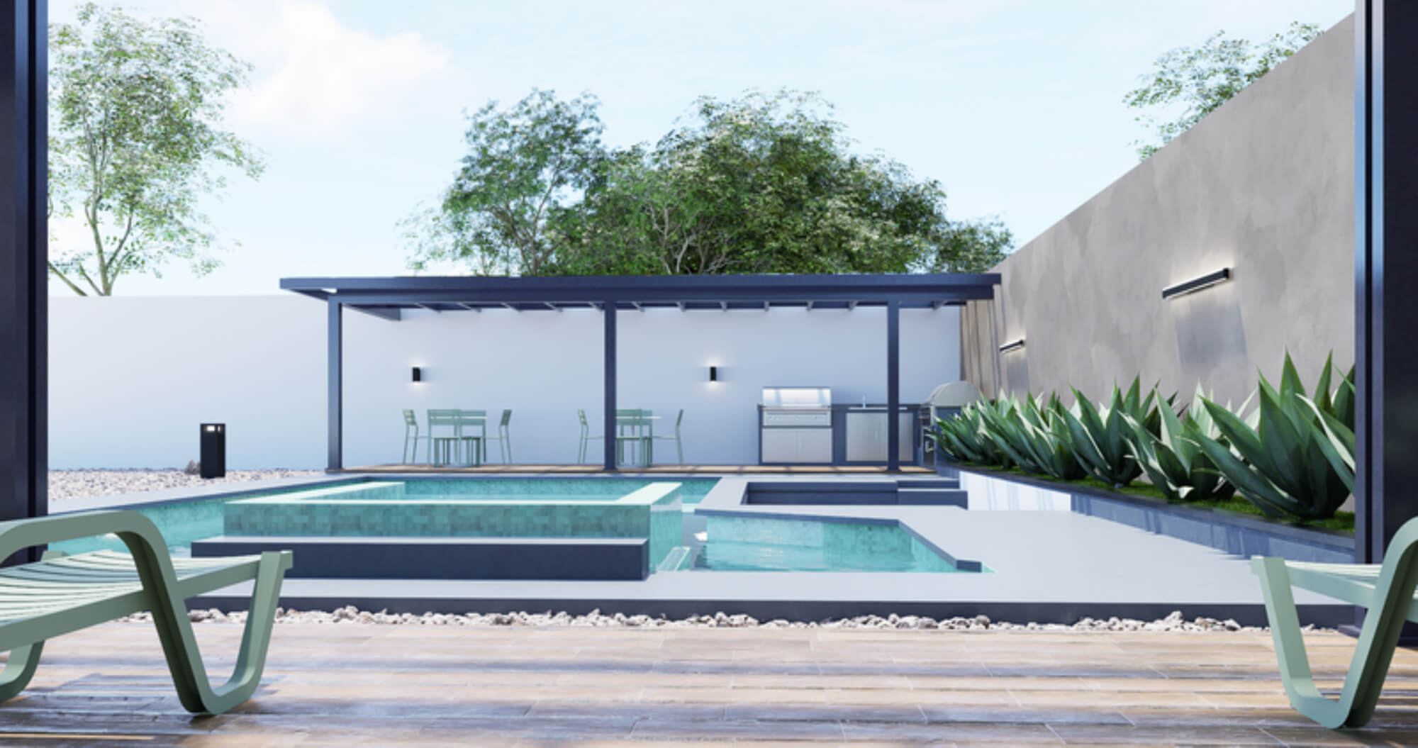 Ground-floor apartment with rooftop pool for sale, La Crucecita, Huatulco