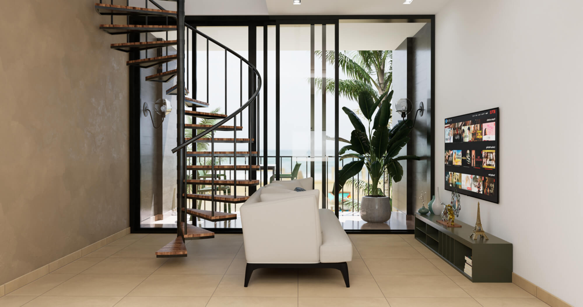 Apartment with Balcony for Sale, El Arrocito, Huatulco