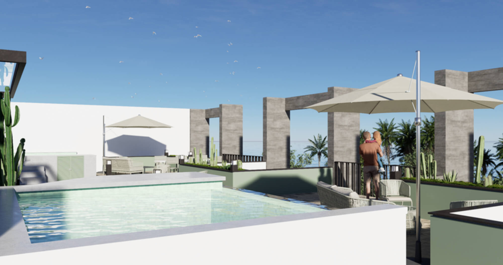 Apartment with Balcony for Sale, El Arrocito, Huatulco