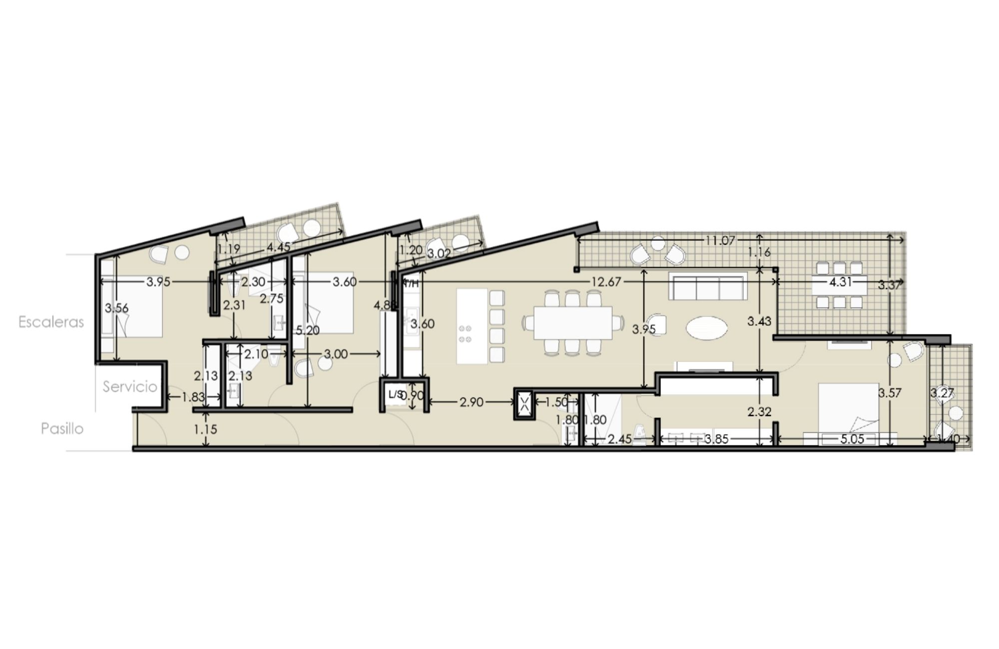 Luxury condominium, beach club, golf course, for sale, Playa del Carmen