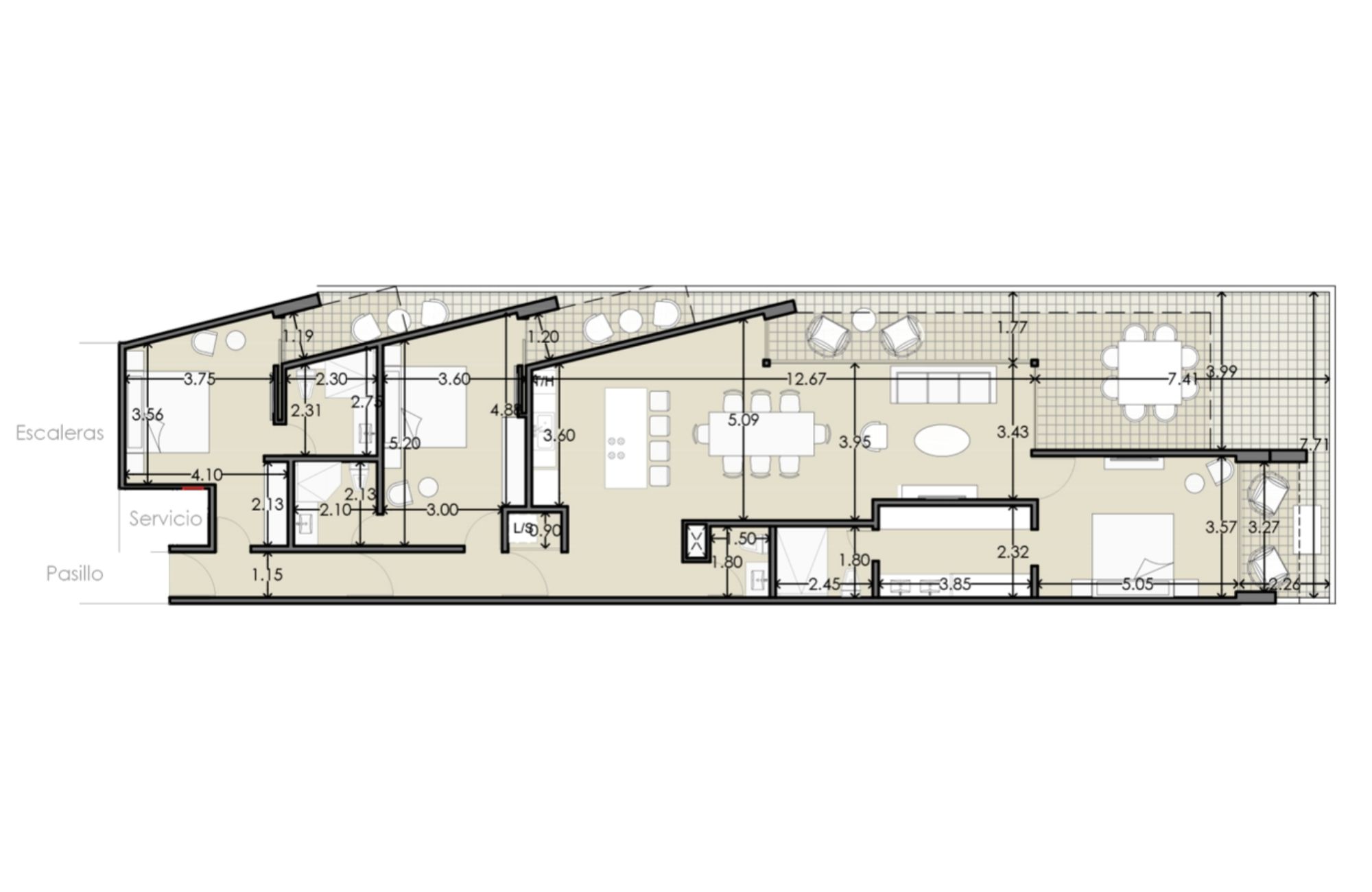 Apartment for Sale, Ocean View, Pre-Construction, Downtown Playa del Carmen