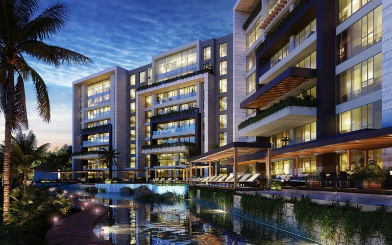 Golf &amp; lake view condo in Yucatan Country Club, for sale in M&eacute;rida.