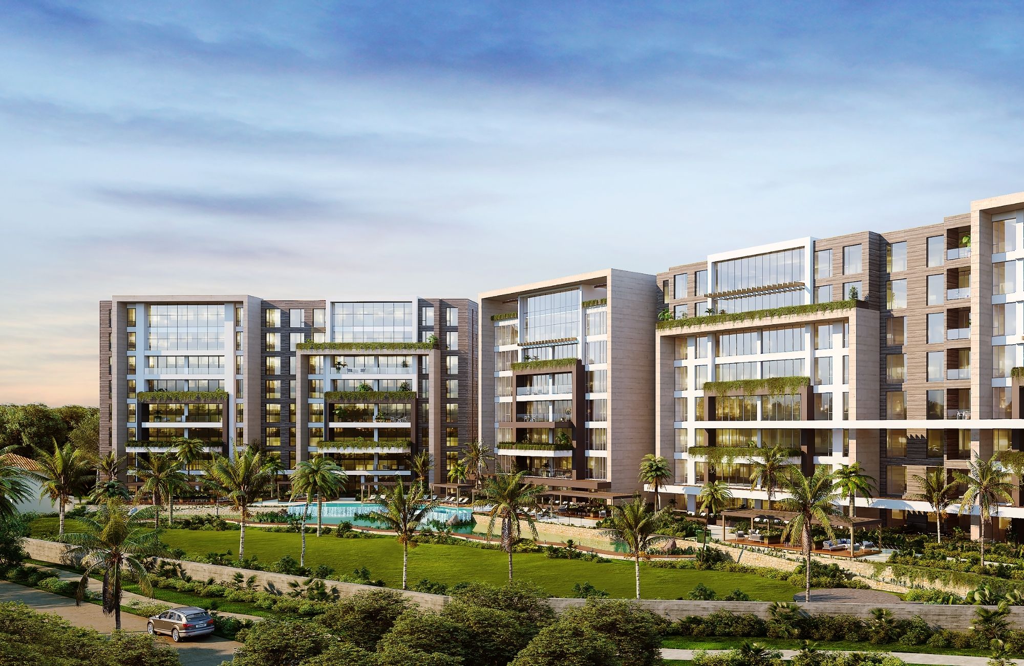 Apartment with spa, service room, pool, pre-sale, North Zone, M&eacute;rida.