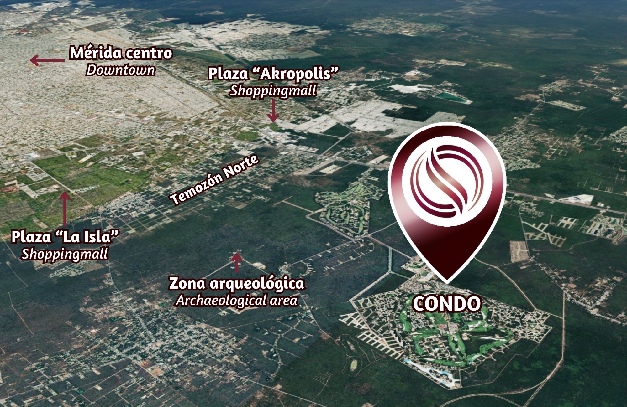 Luxury condo with terrace and private pool, for sale, Xcanat&uacute;n, M&eacute;rida.