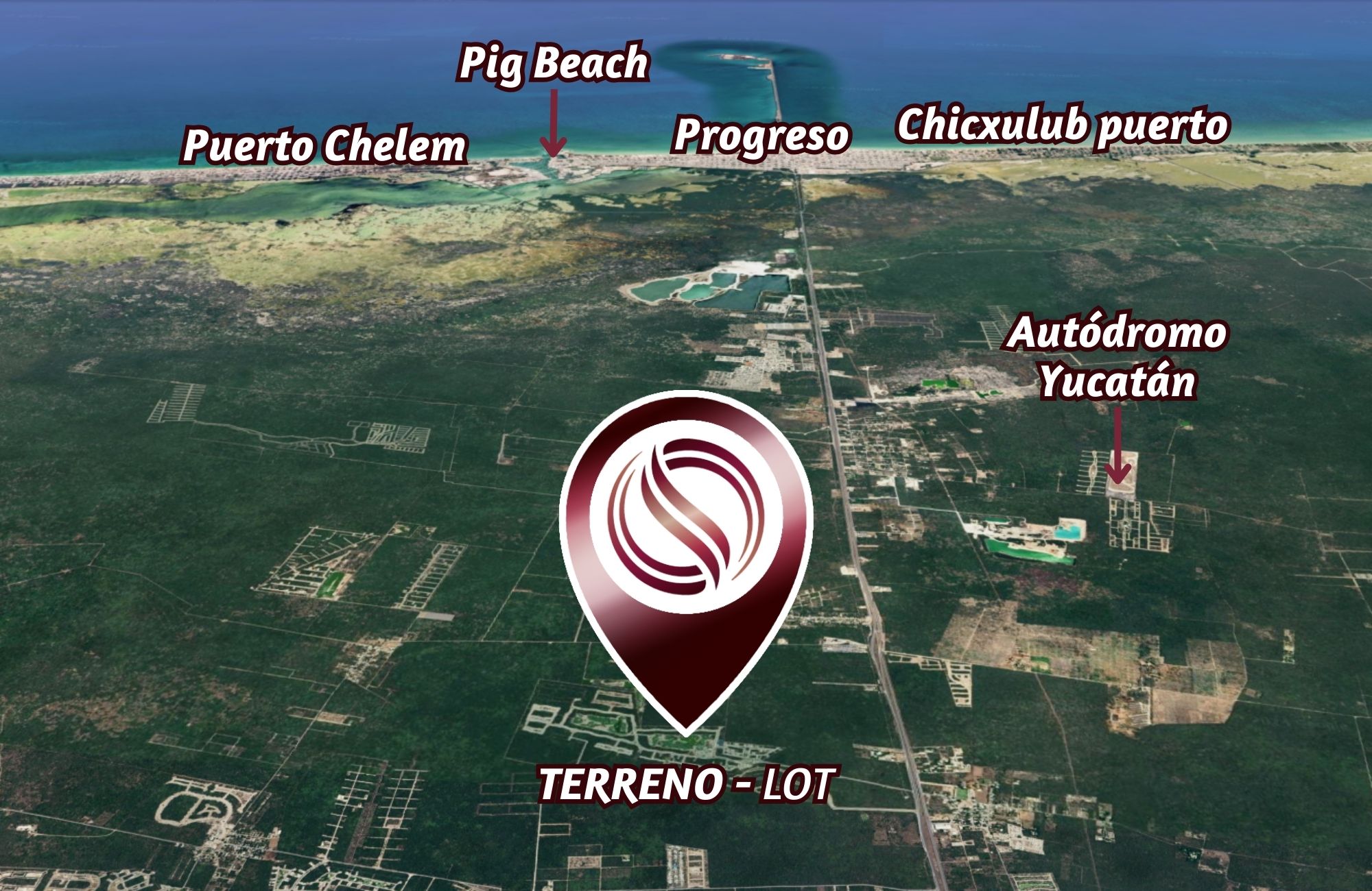 Land of 1,075 m2 i in a gated community with swimming pool, sports fields, pet park, games, spa, and much more amenities for sale in the Nor