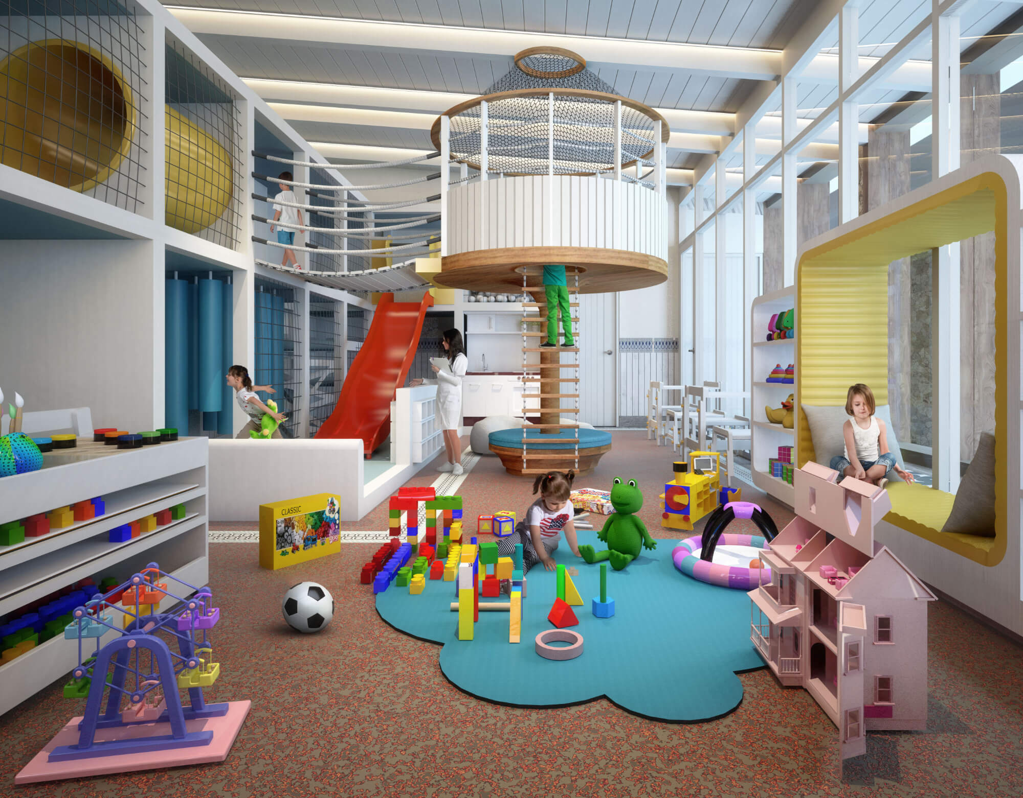 Apartment with rooftop pool, barbecue area, business center, concierge, in Villas La Hacienda for sale, Merida North Zone