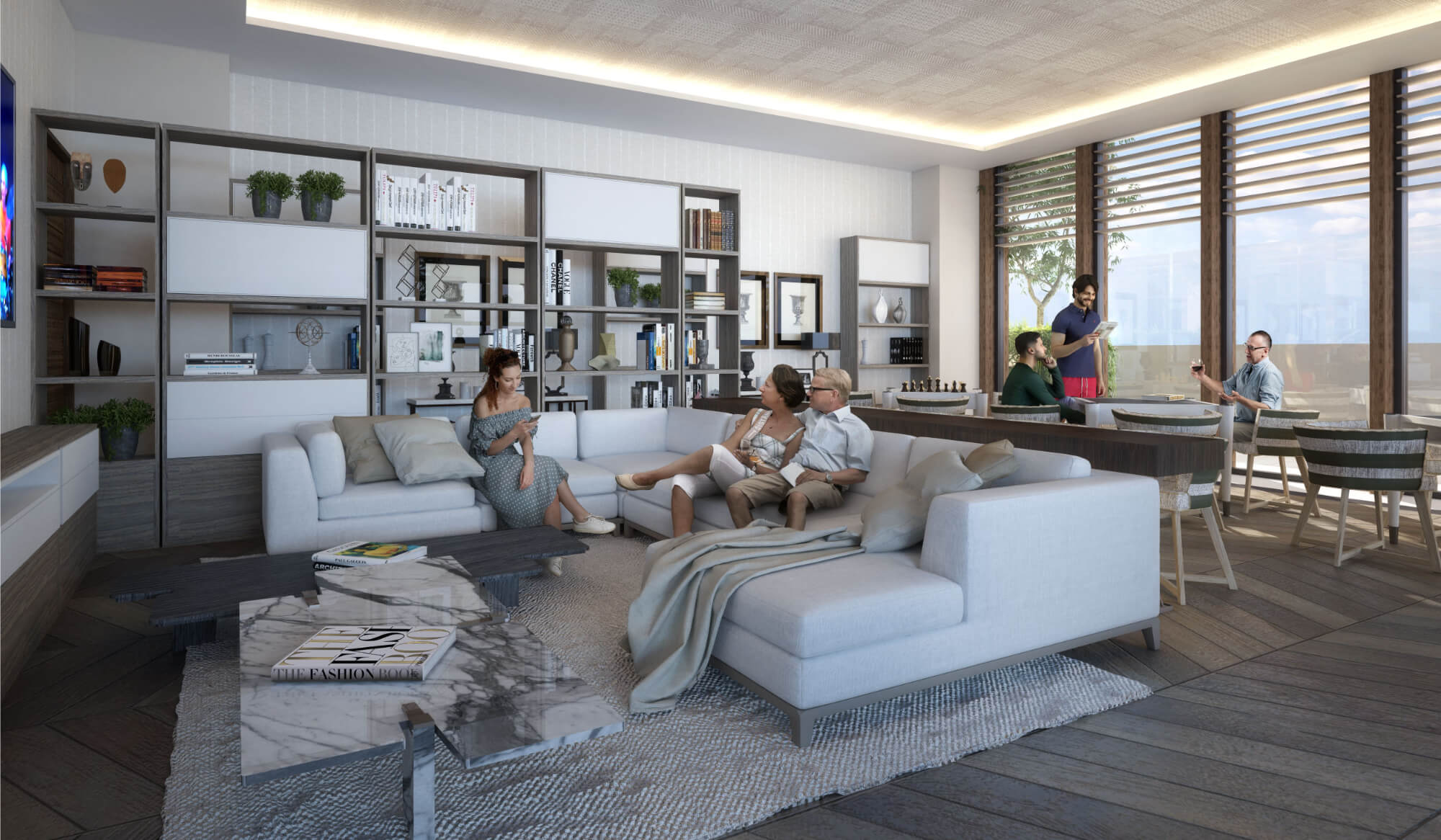 Apartment with rooftop pool, barbecue area, business center, concierge, in Villas La Hacienda for sale, Merida North Zone