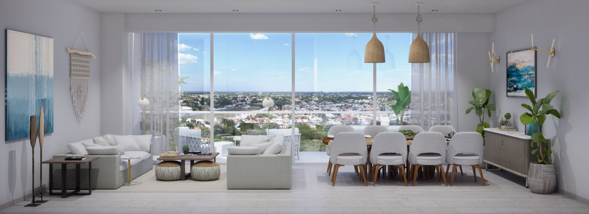 Apartment with rooftop pool, barbecue area, business center, concierge, in Villas La Hacienda for sale, Merida North Zone