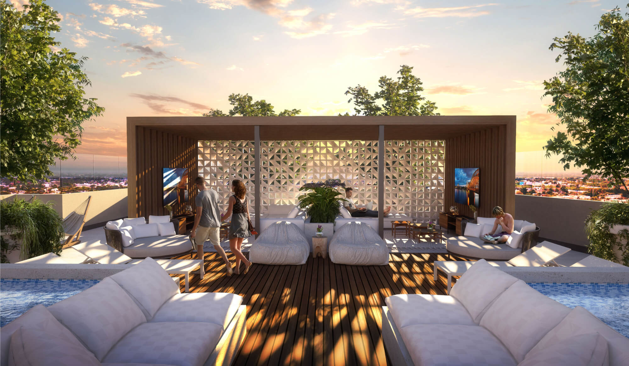 Penthouse with barbecue area, pool, pet area, cigar lounge, coworking gym and more for sale Merida Norte